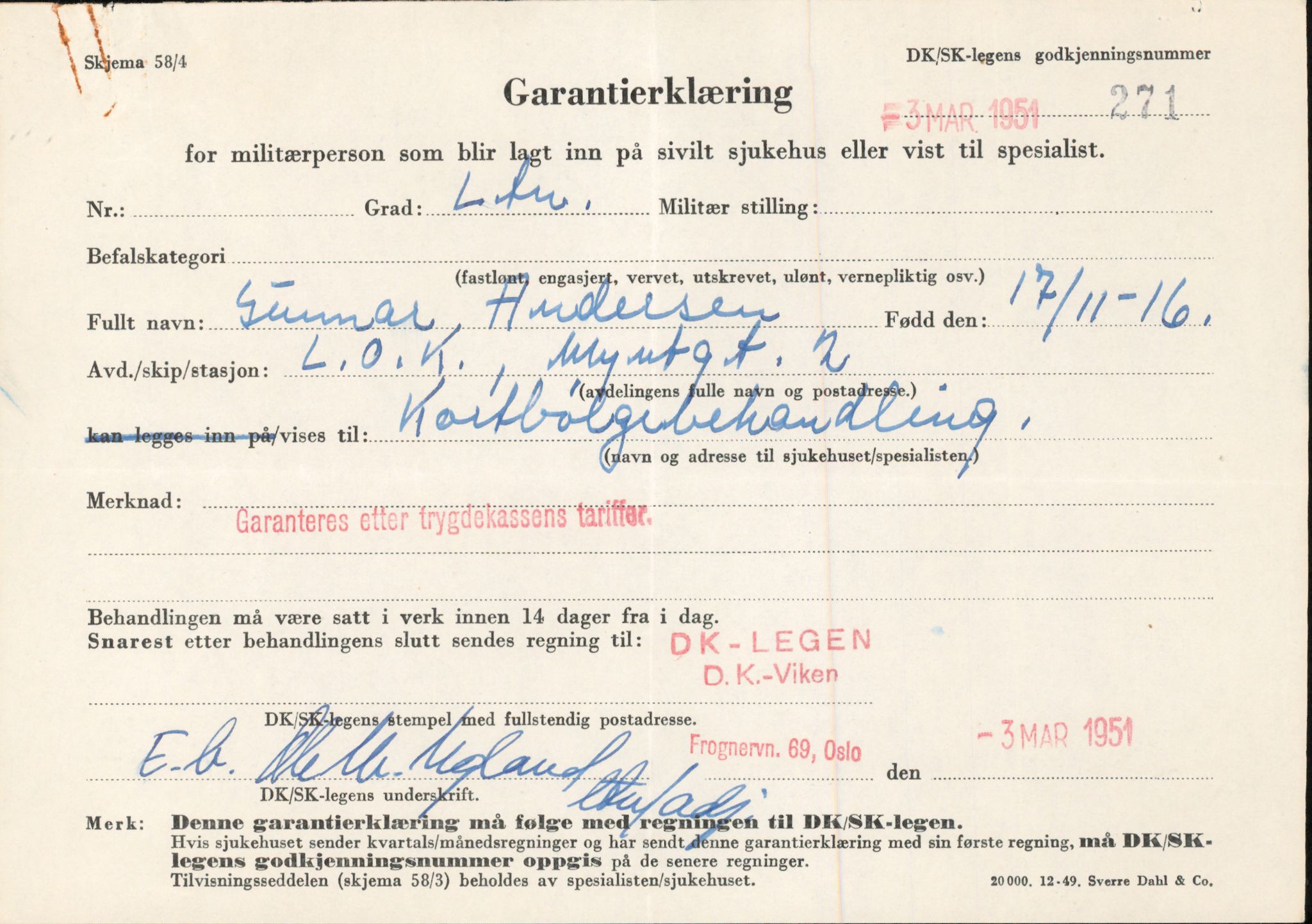 Forsvaret, Rygge hovedflystasjon, AV/RA-RAFA-2298/P/Pd/L0039: Andersen, Gunnar Bjarne - Coward, Christian - f. 1916, 1916, s. 65