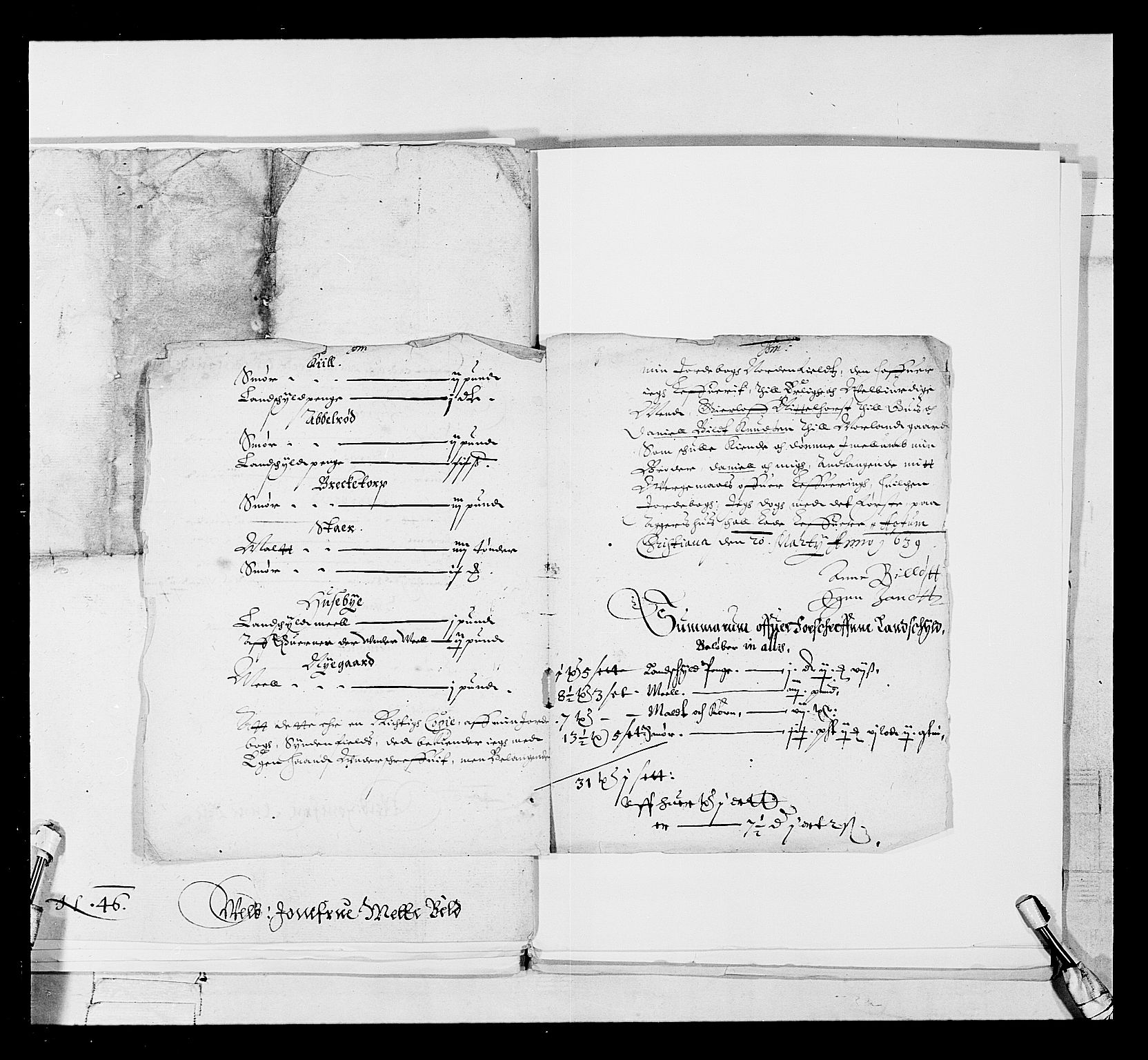 Stattholderembetet 1572-1771, AV/RA-EA-2870/Ek/L0017/0001: Jordebøker 1633-1658: / Adelsjordebøker, 1633-1639, s. 391