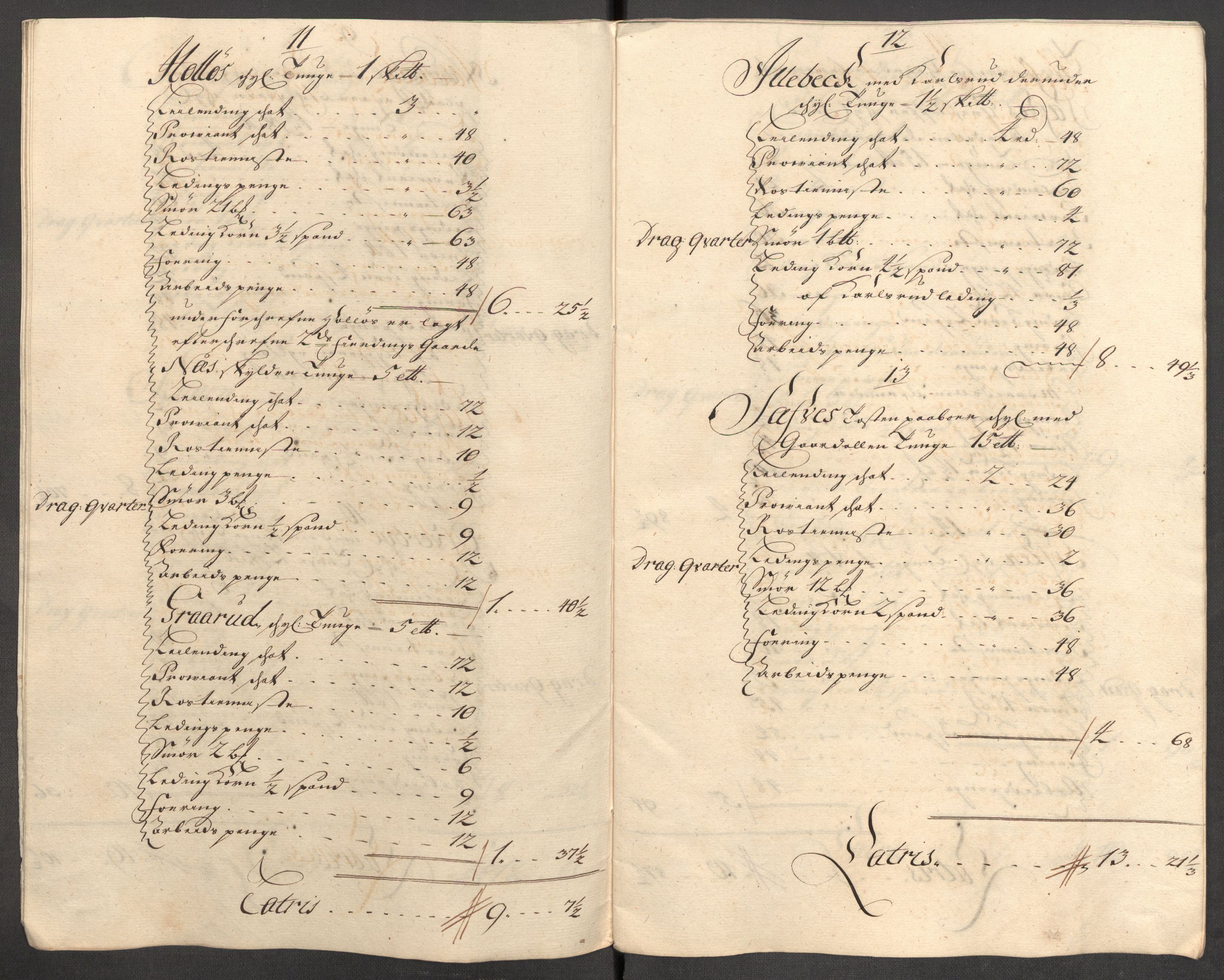 Rentekammeret inntil 1814, Reviderte regnskaper, Fogderegnskap, RA/EA-4092/R07/L0305: Fogderegnskap Rakkestad, Heggen og Frøland, 1712, s. 334