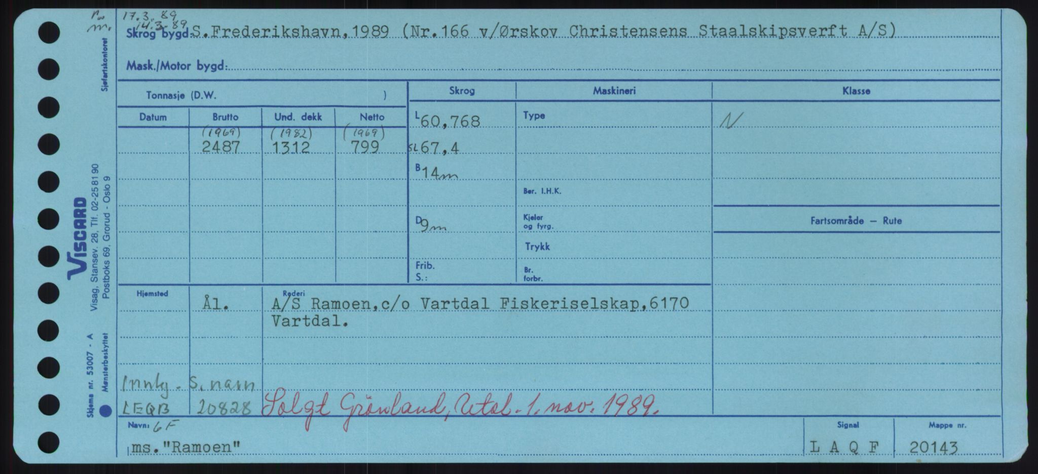 Sjøfartsdirektoratet med forløpere, Skipsmålingen, RA/S-1627/H/Hd/L0030: Fartøy, Q-Riv, s. 129