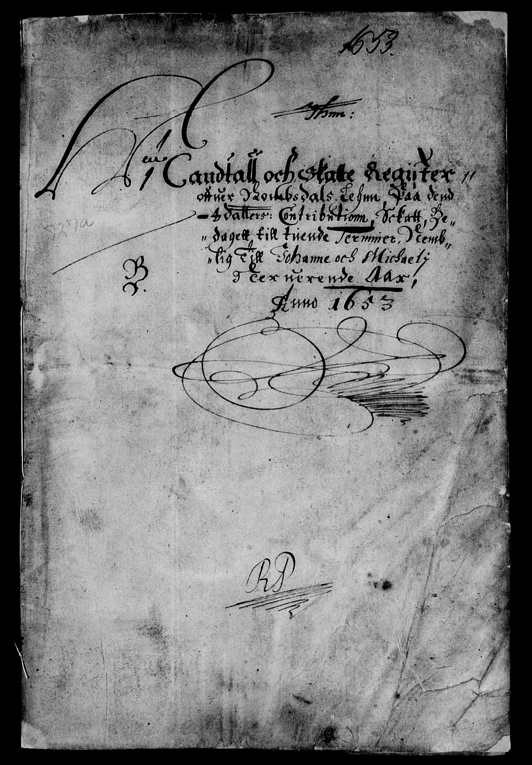 Rentekammeret inntil 1814, Reviderte regnskaper, Lensregnskaper, RA/EA-5023/R/Rb/Rbw/L0112: Trondheim len, 1653