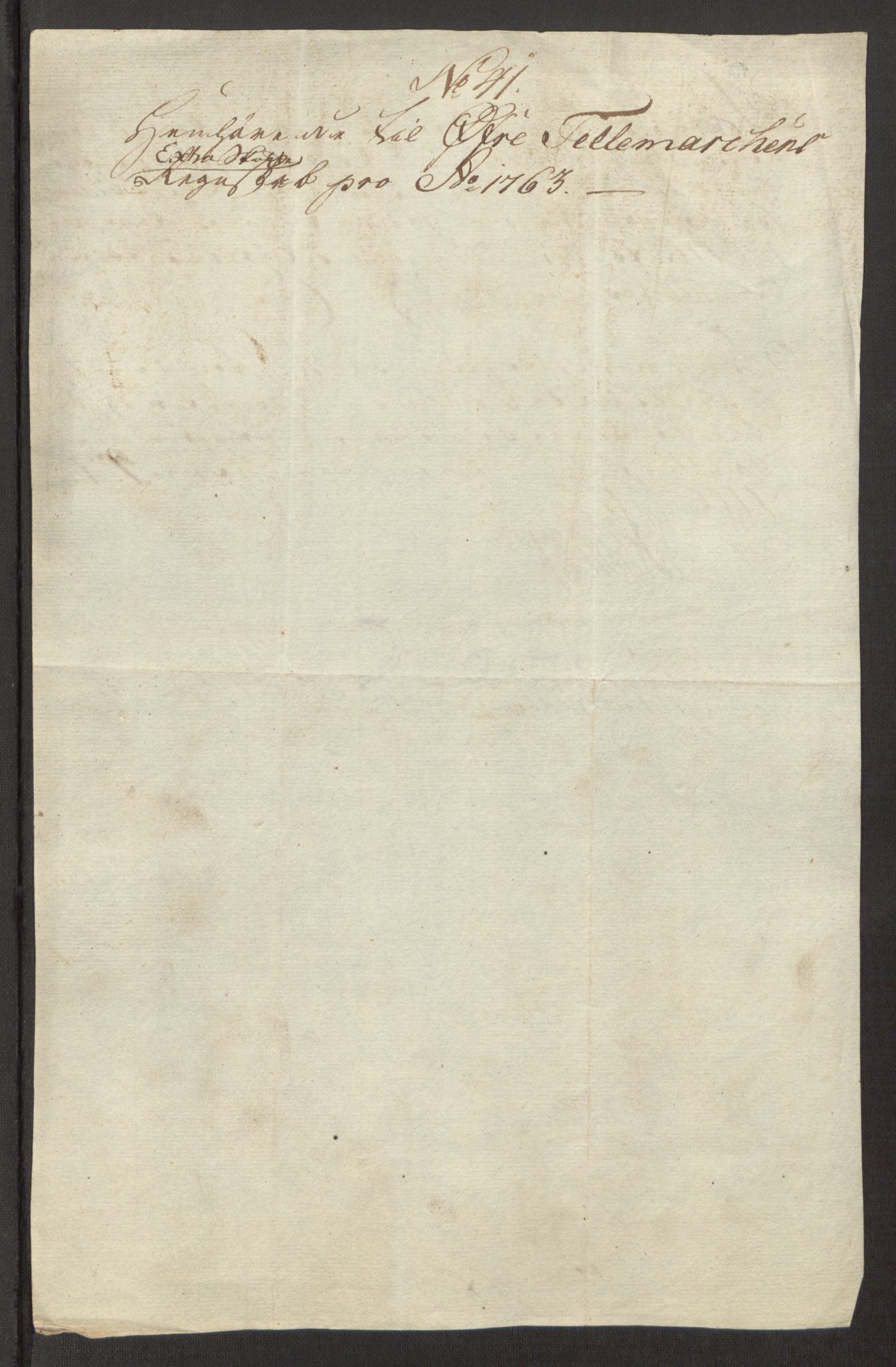 Rentekammeret inntil 1814, Reviderte regnskaper, Fogderegnskap, RA/EA-4092/R38/L2293: Ekstraskatten Øvre Telemark, 1762-1770, s. 37