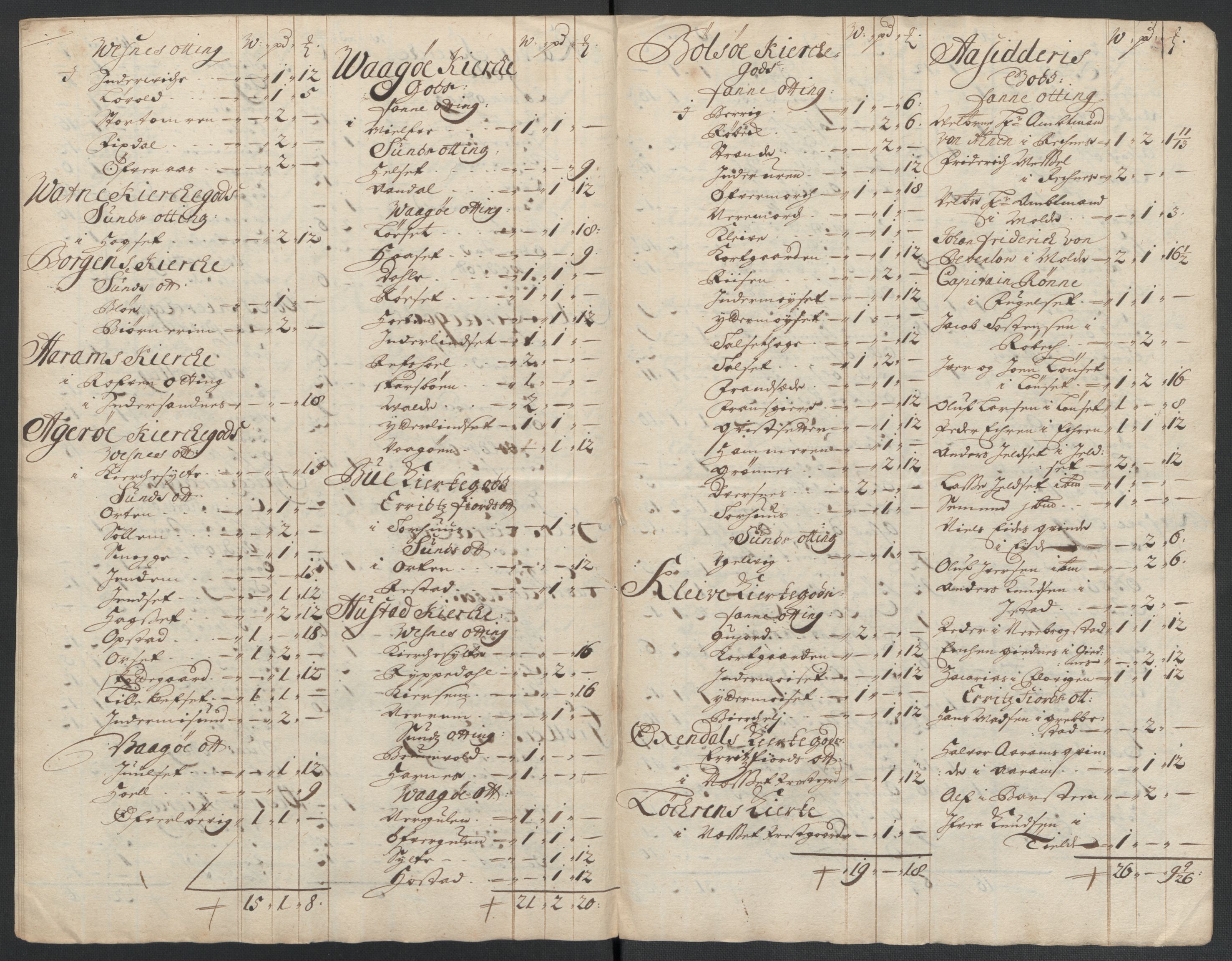 Rentekammeret inntil 1814, Reviderte regnskaper, Fogderegnskap, RA/EA-4092/R55/L3653: Fogderegnskap Romsdal, 1697-1698, s. 367