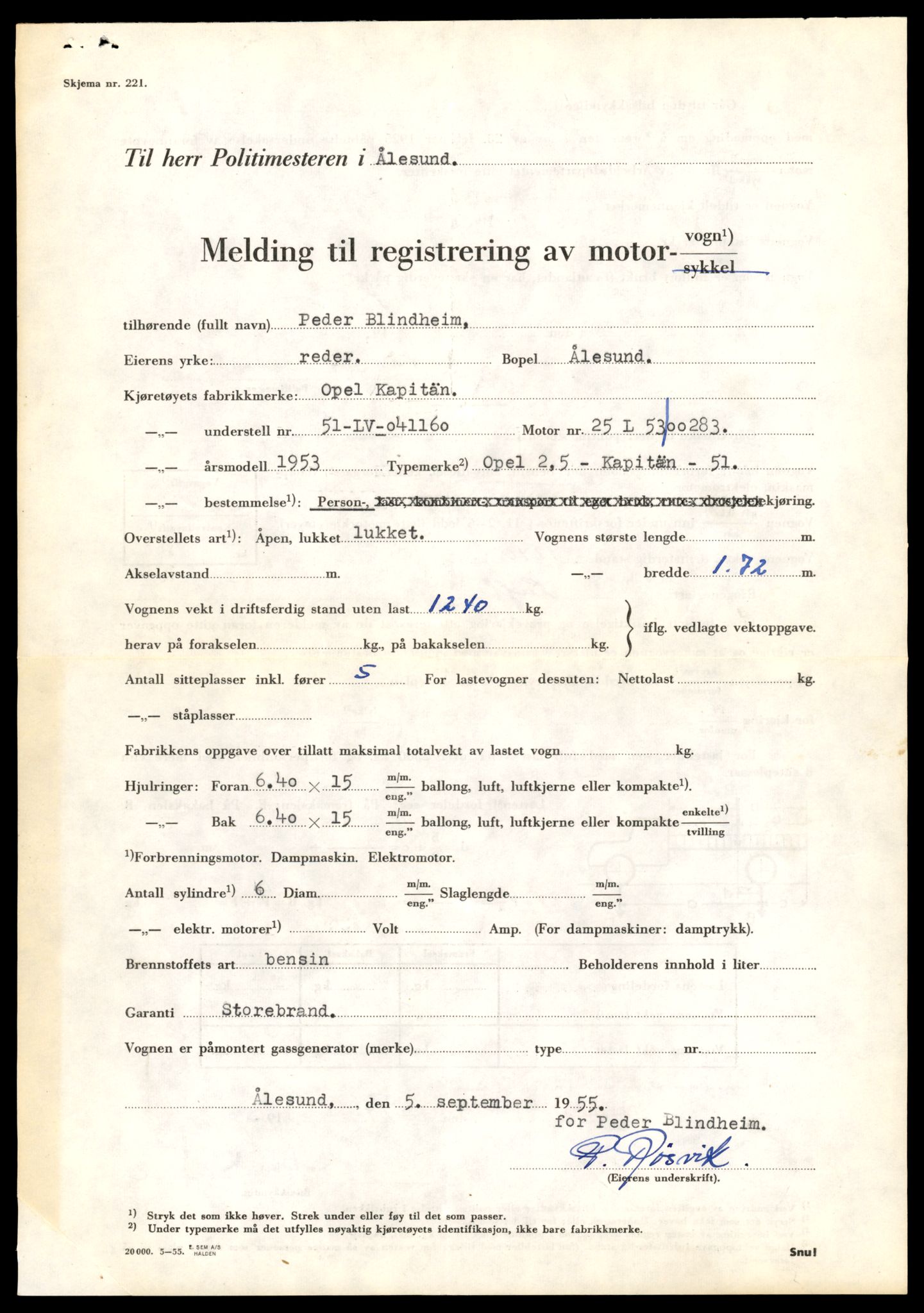 Møre og Romsdal vegkontor - Ålesund trafikkstasjon, AV/SAT-A-4099/F/Fe/L0049: Registreringskort for kjøretøy T 14864 - T 18613, 1927-1998, s. 937