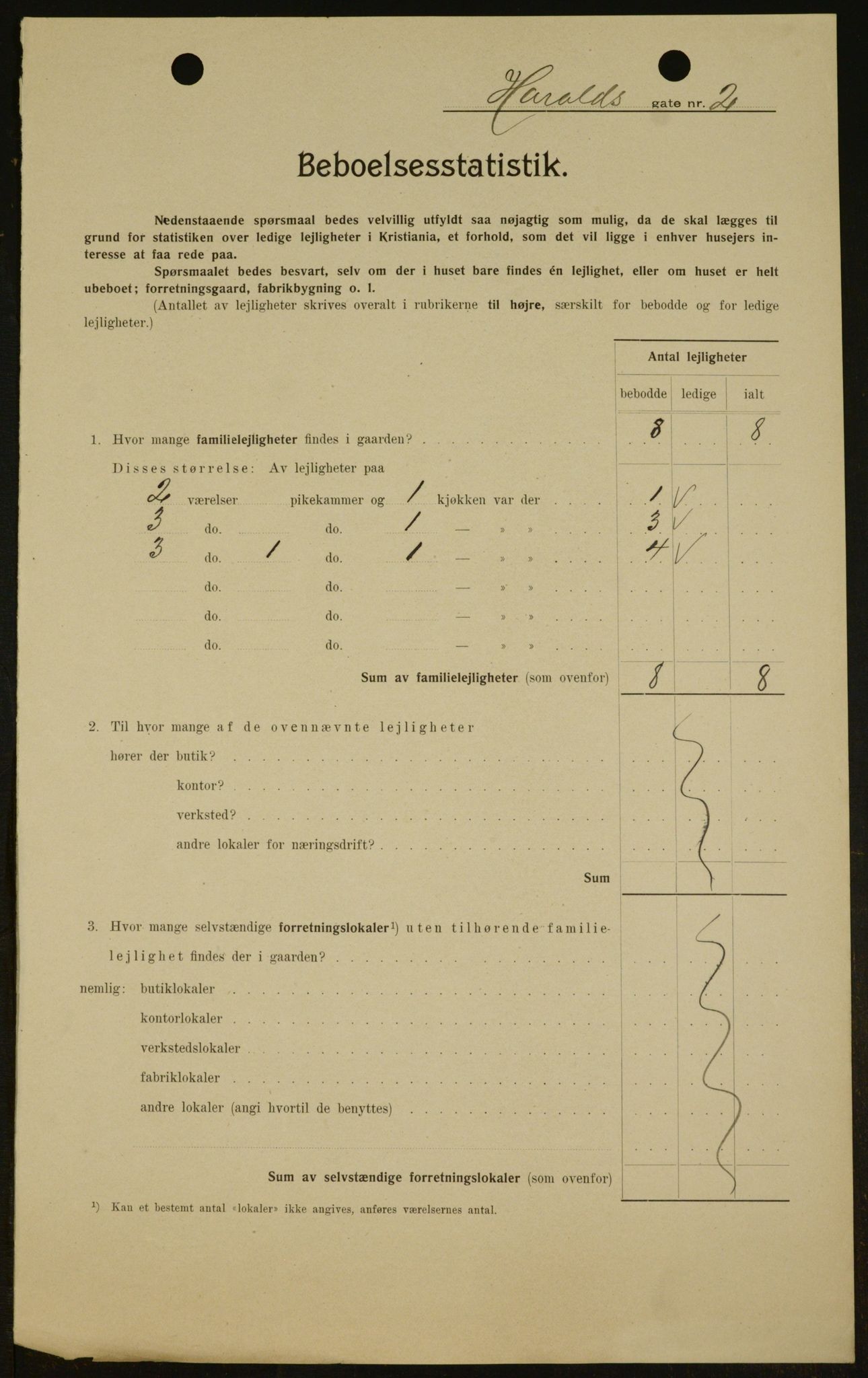 OBA, Kommunal folketelling 1.2.1909 for Kristiania kjøpstad, 1909, s. 117241