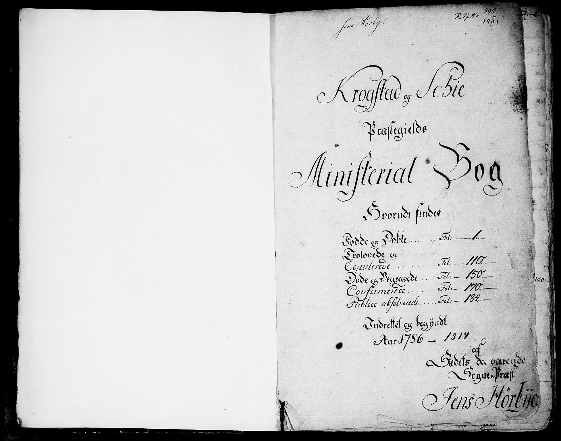 Kråkstad prestekontor Kirkebøker, SAO/A-10125a/F/Fa/L0002: Ministerialbok nr. I 2, 1786-1814