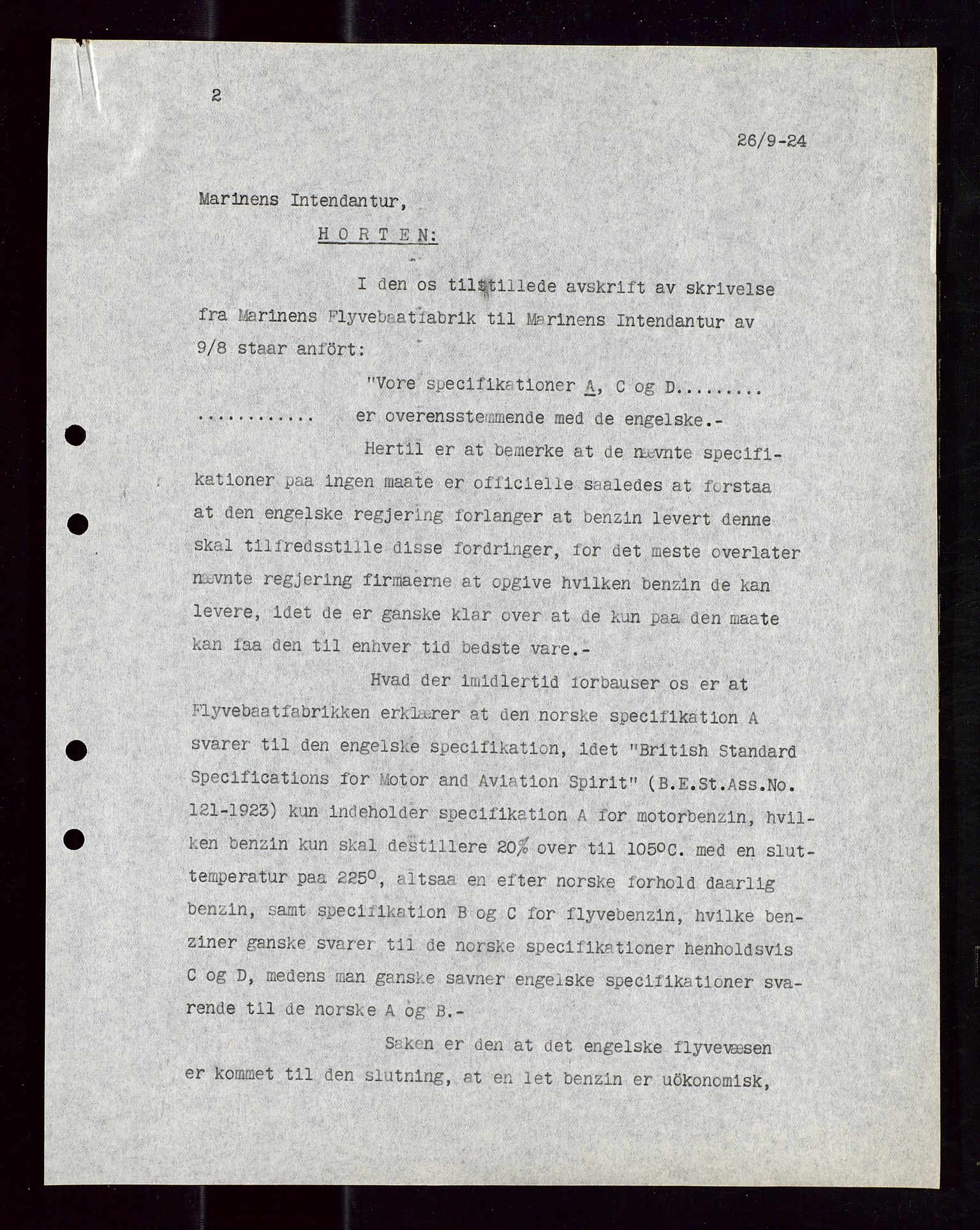 Pa 1521 - A/S Norske Shell, AV/SAST-A-101915/E/Ea/Eaa/L0012: Sjefskorrespondanse, 1924, s. 721