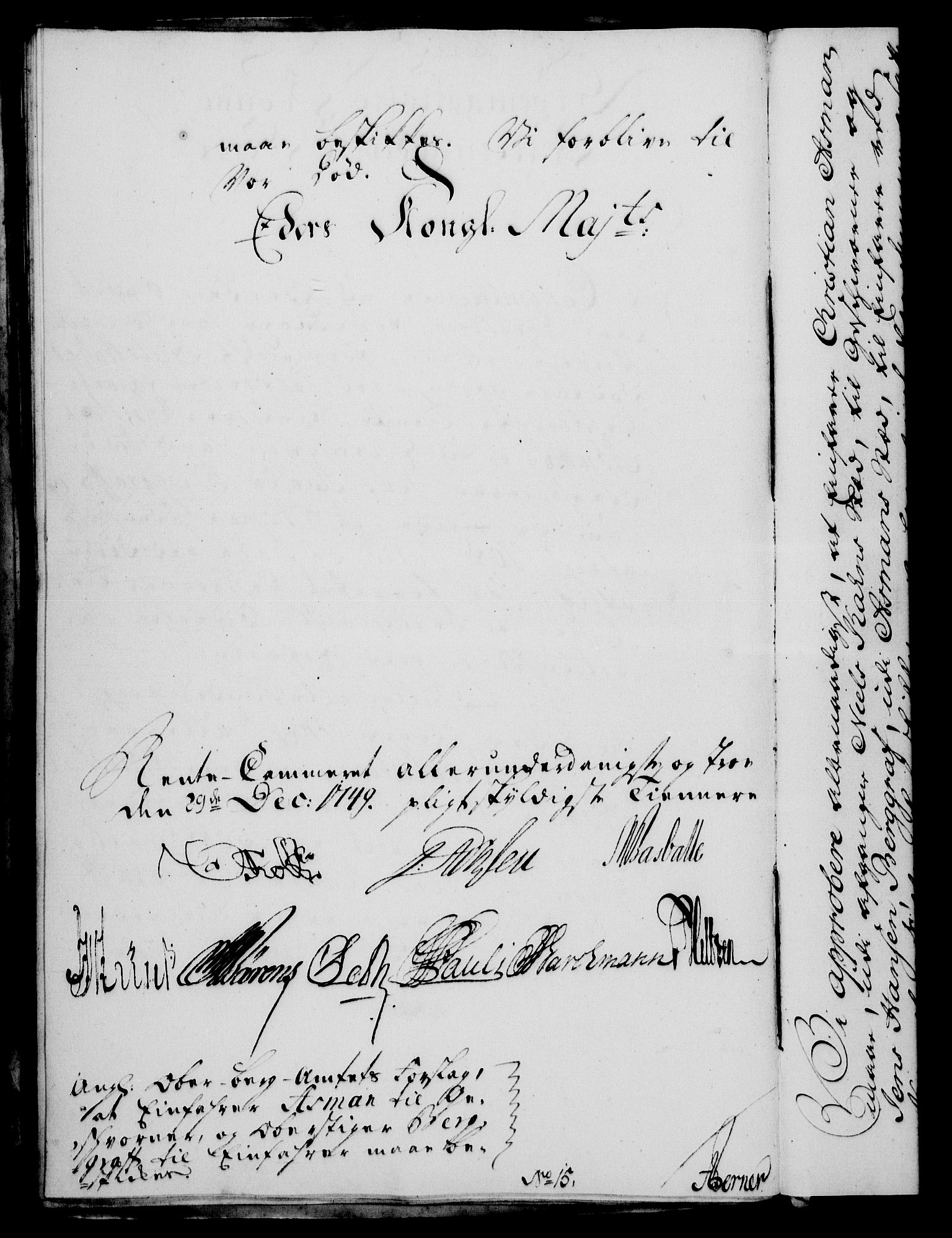 Rentekammeret, Kammerkanselliet, RA/EA-3111/G/Gf/Gfa/L0032: Norsk relasjons- og resolusjonsprotokoll (merket RK 52.32), 1750, s. 42