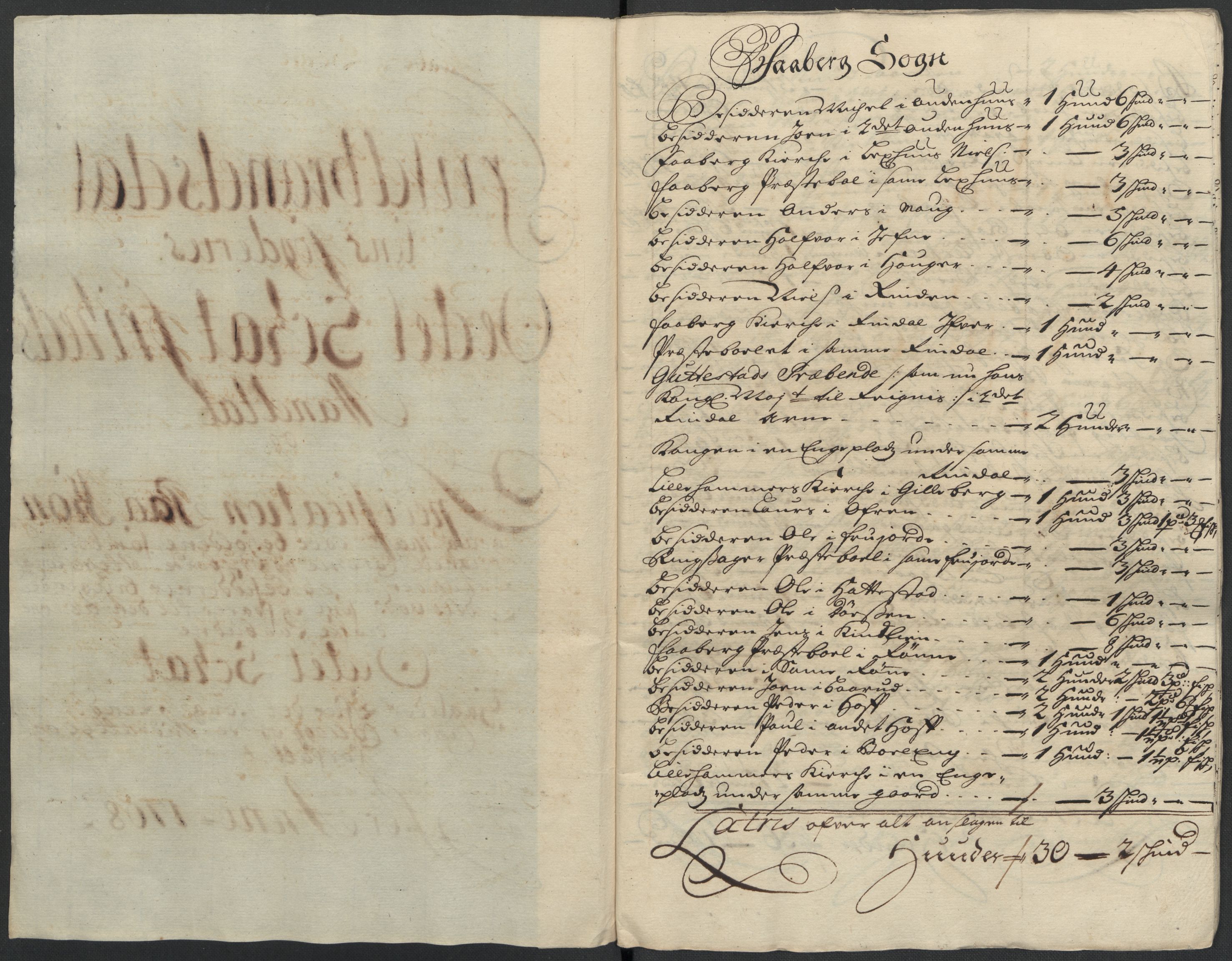Rentekammeret inntil 1814, Reviderte regnskaper, Fogderegnskap, RA/EA-4092/R17/L1179: Fogderegnskap Gudbrandsdal, 1708-1710, s. 58