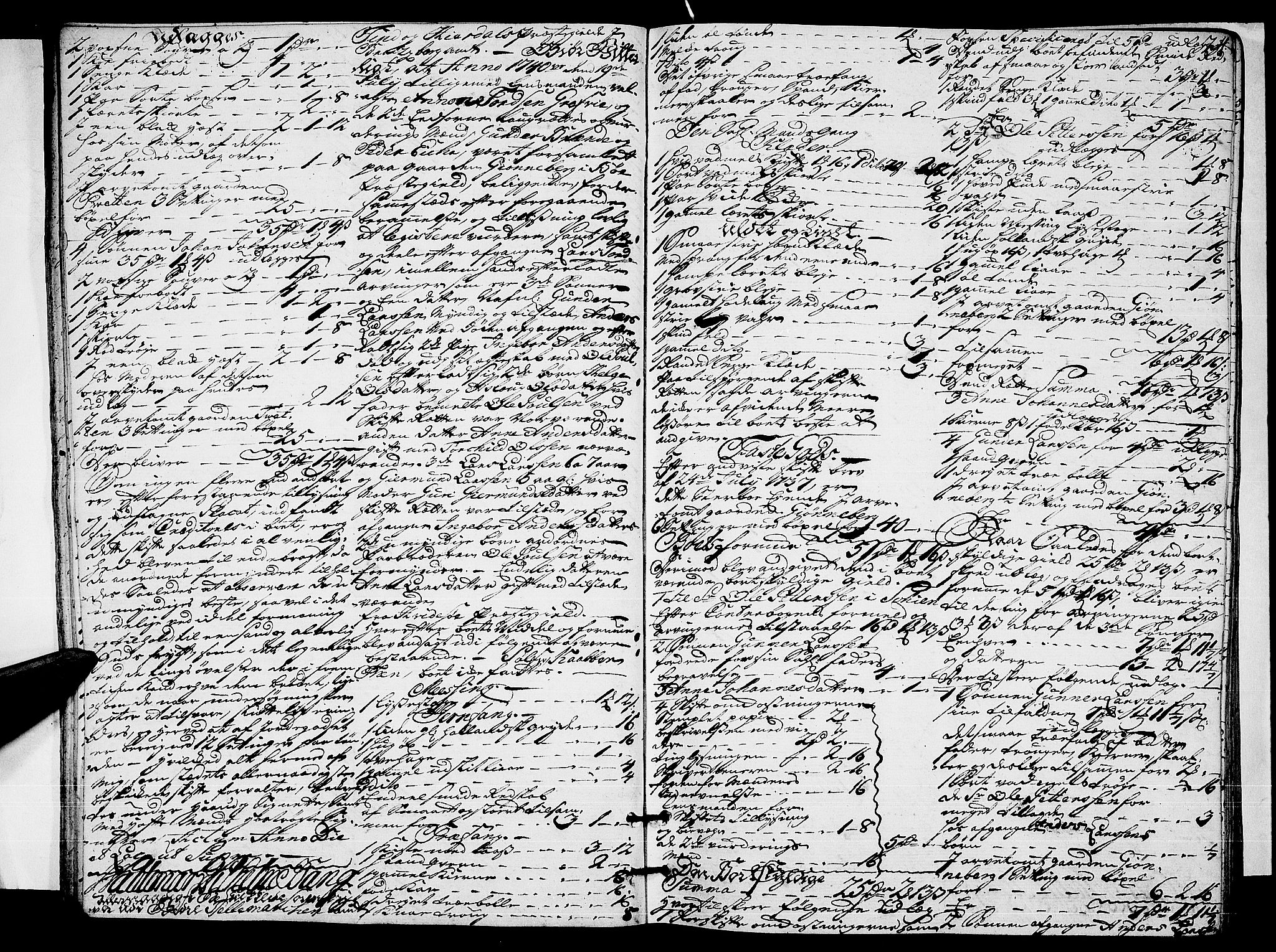Nedre Telemark sorenskriveri, AV/SAKO-A-135/H/Hb/Hba/L0012: Skifteprotokoll, 1740-1745, s. 23b-24a