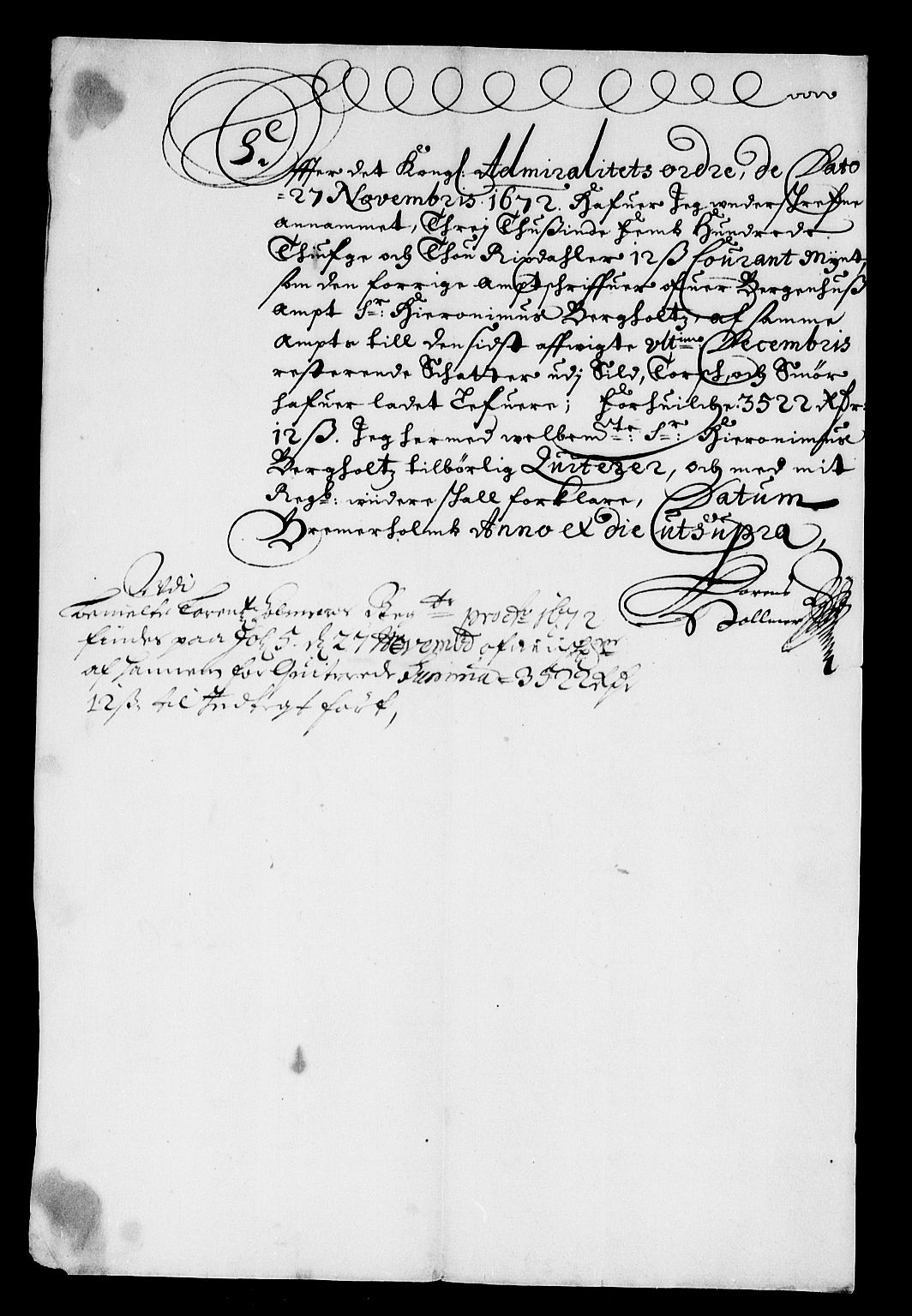 Rentekammeret inntil 1814, Reviderte regnskaper, Stiftamtstueregnskaper, Bergen stiftamt, RA/EA-6043/R/Rc/L0032: Bergen stiftamt, 1667-1670