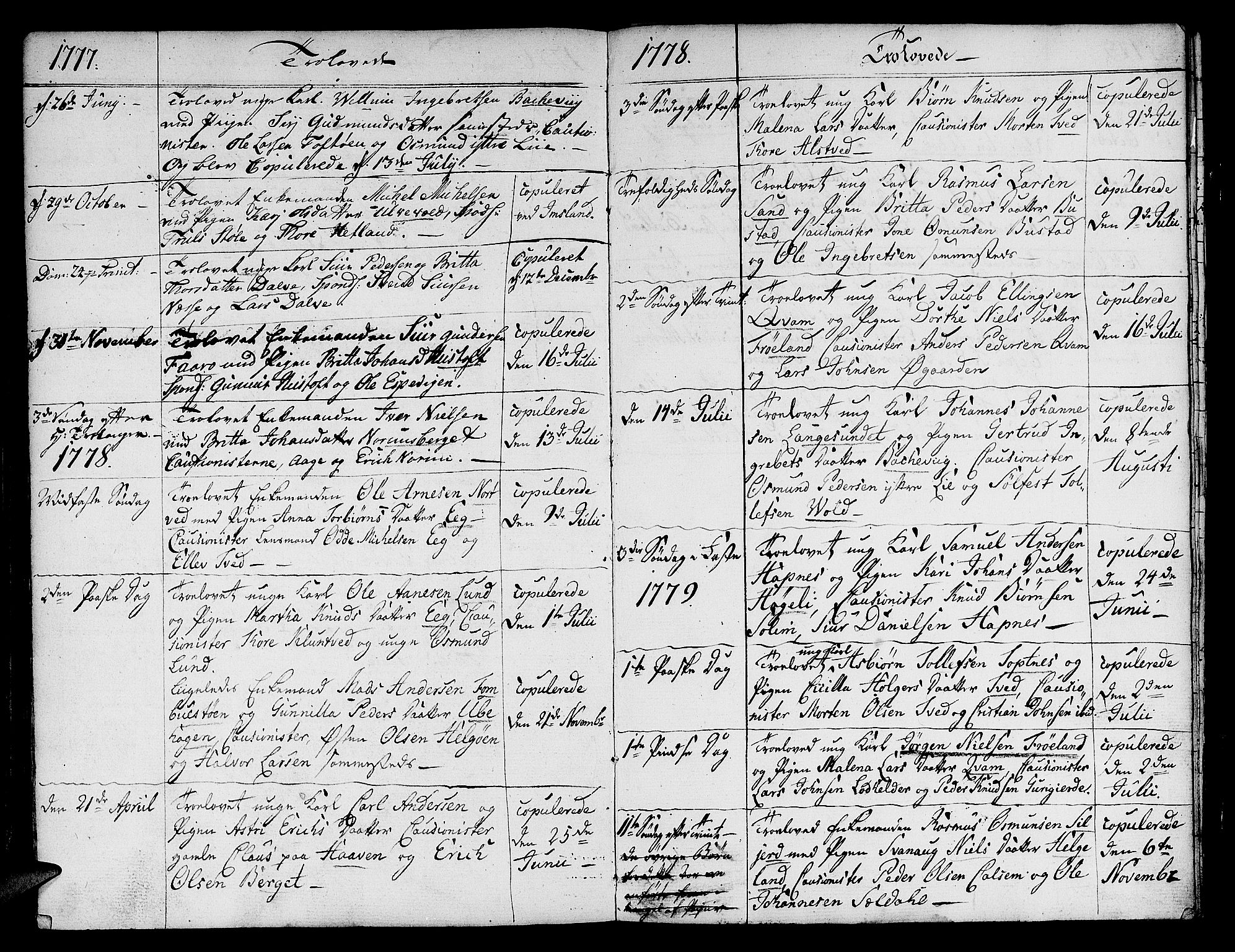 Nedstrand sokneprestkontor, SAST/A-101841/01/IV: Ministerialbok nr. A 3, 1764-1779