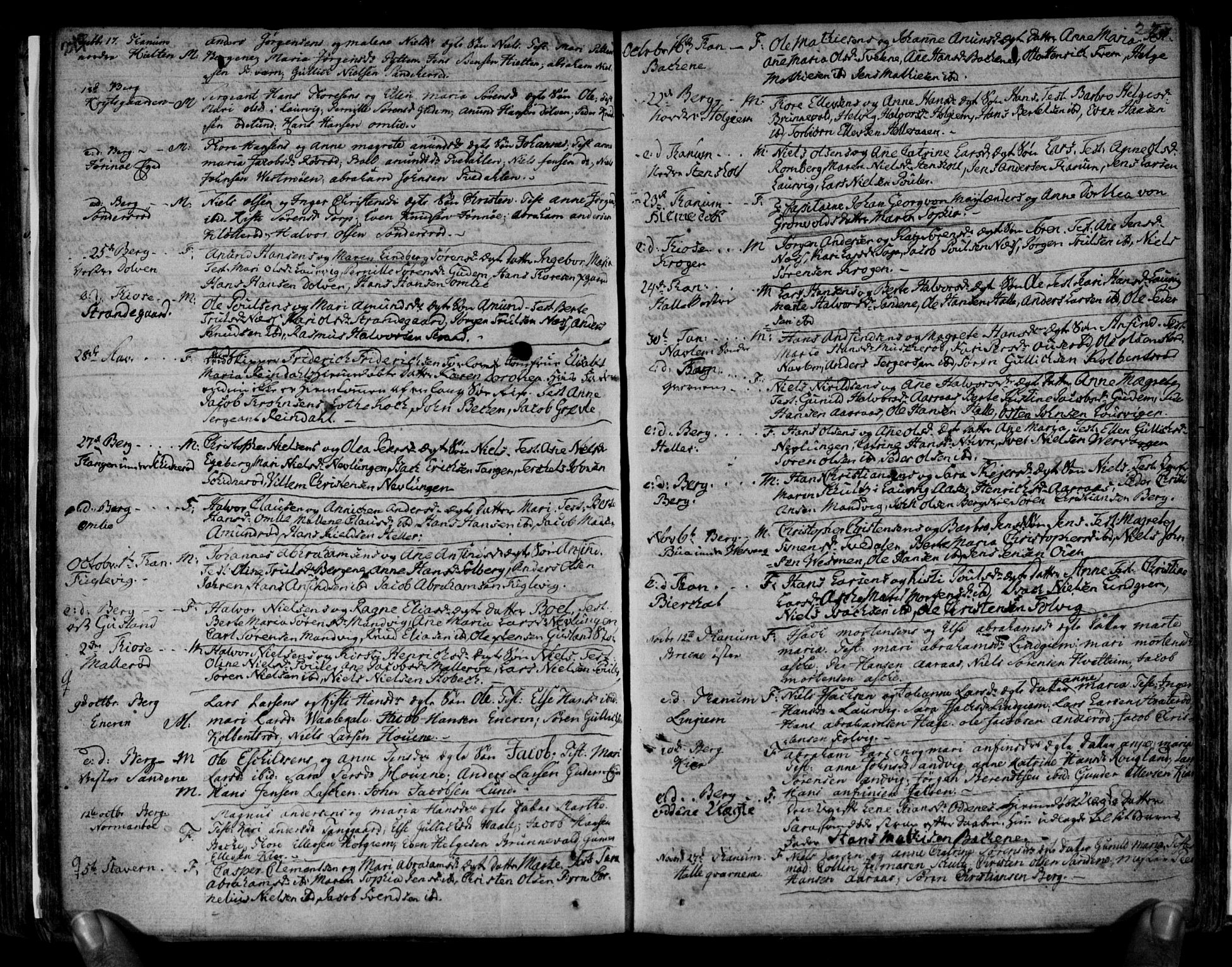 Brunlanes kirkebøker, AV/SAKO-A-342/F/Fa/L0001: Ministerialbok nr. I 1, 1766-1801, s. 219-220