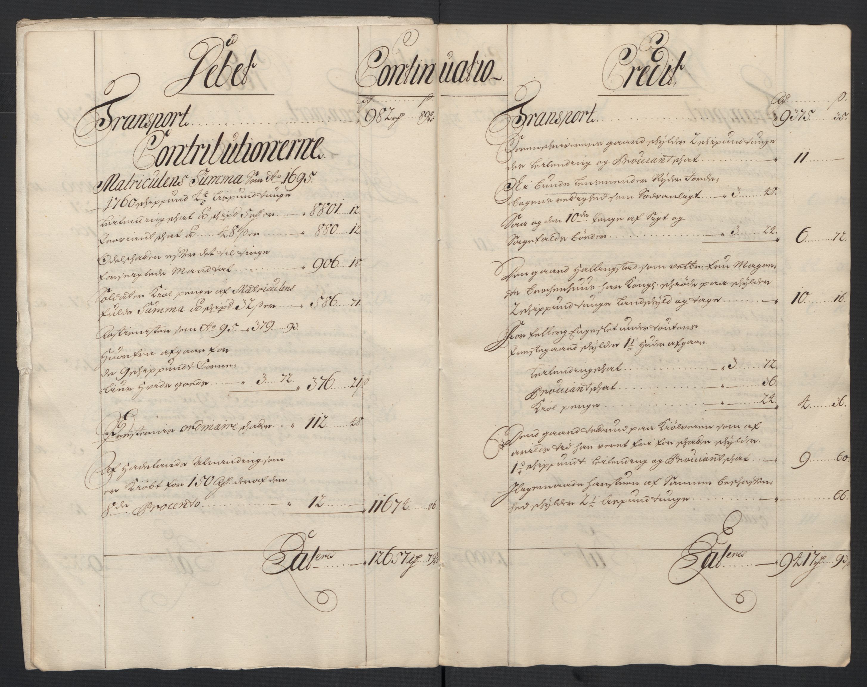 Rentekammeret inntil 1814, Reviderte regnskaper, Fogderegnskap, RA/EA-4092/R18/L1294: Fogderegnskap Hadeland, Toten og Valdres, 1696, s. 12