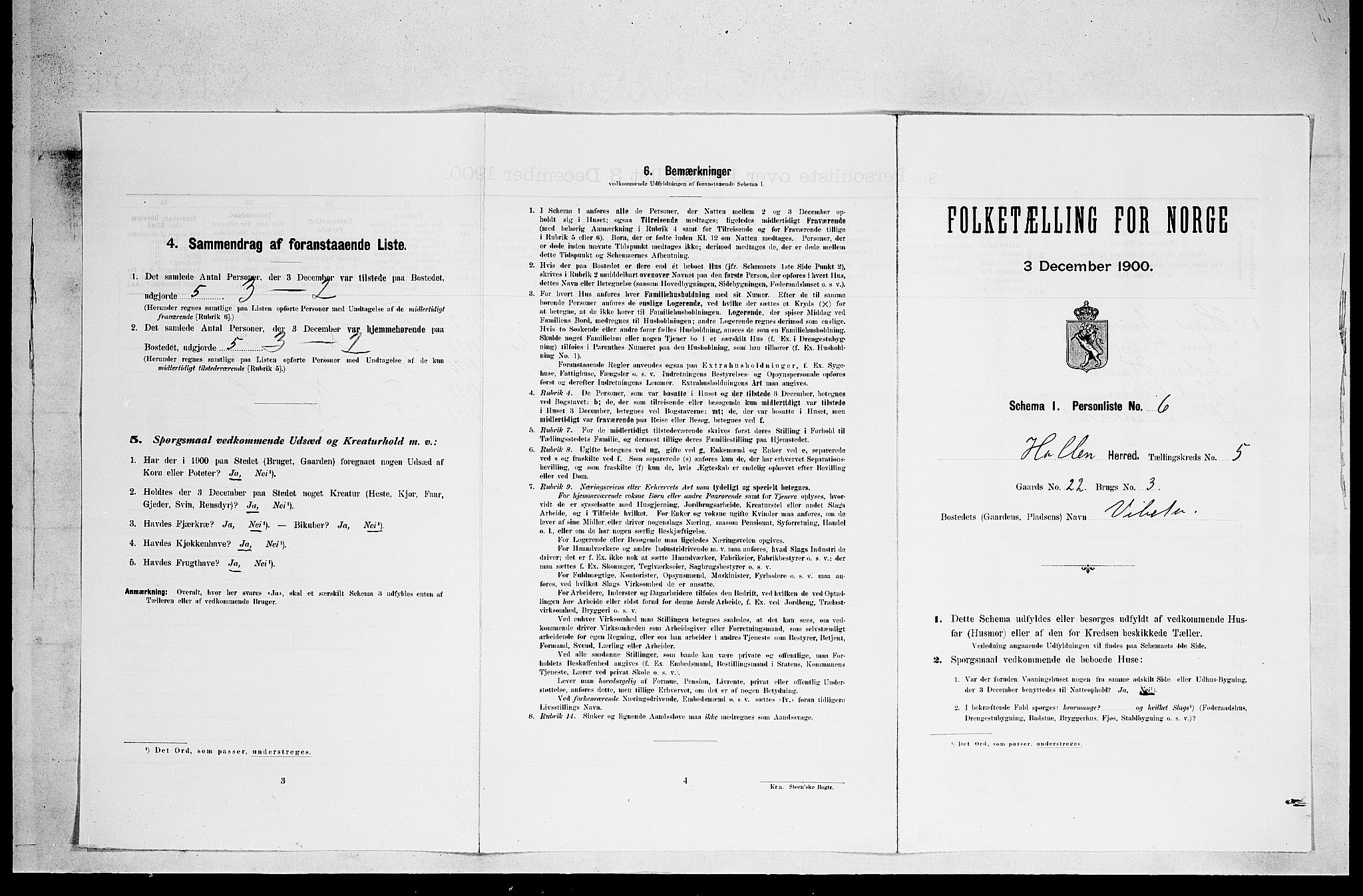 SAKO, Folketelling 1900 for 0819 Holla herred, 1900, s. 545