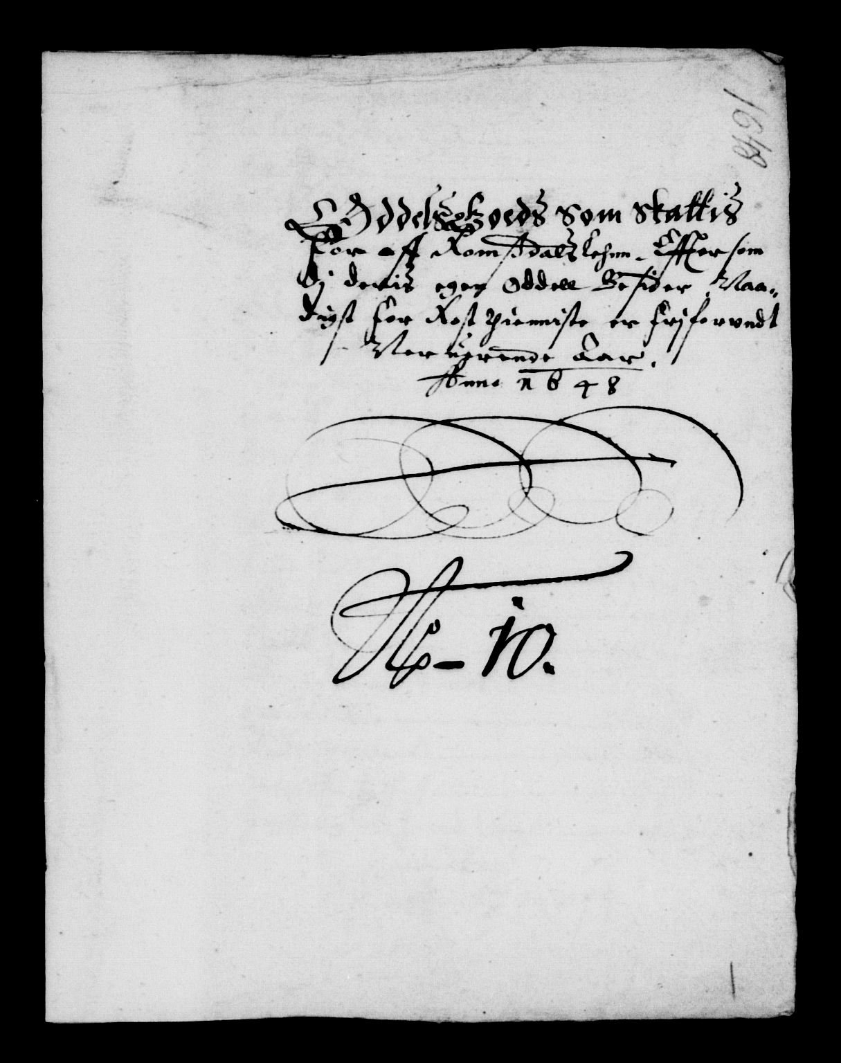 Rentekammeret inntil 1814, Reviderte regnskaper, Lensregnskaper, AV/RA-EA-5023/R/Rb/Rbw/L0094: Trondheim len, 1648-1650