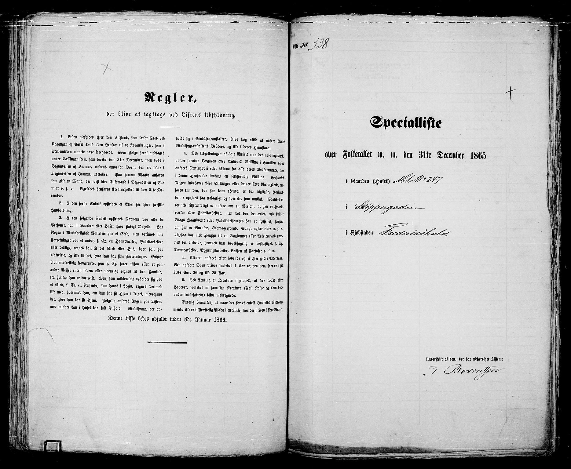 RA, Folketelling 1865 for 0101P Fredrikshald prestegjeld, 1865, s. 1079