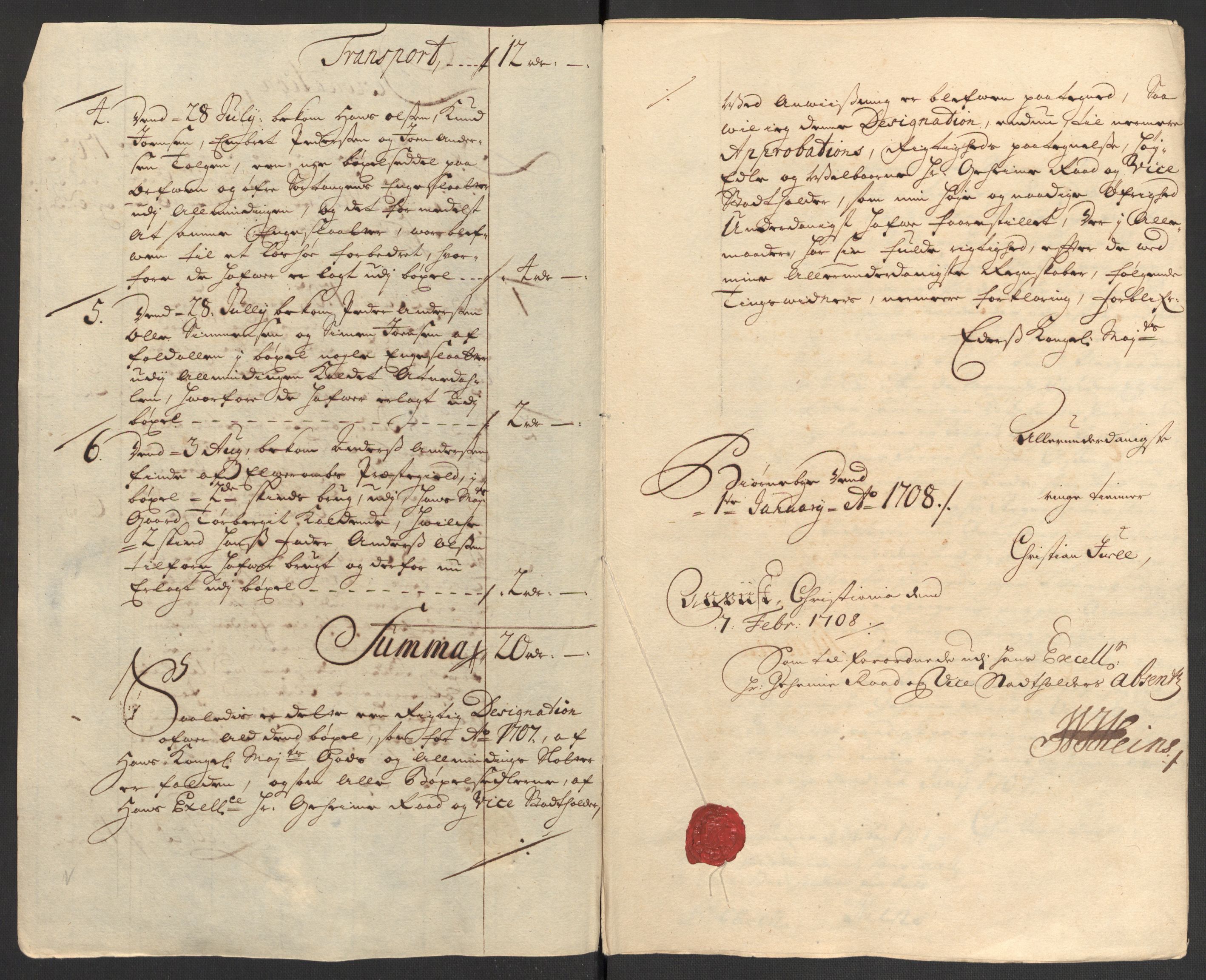 Rentekammeret inntil 1814, Reviderte regnskaper, Fogderegnskap, AV/RA-EA-4092/R13/L0844: Fogderegnskap Solør, Odal og Østerdal, 1707, s. 117