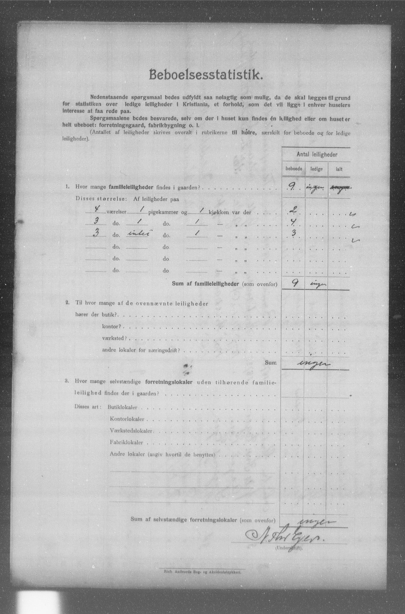 OBA, Kommunal folketelling 31.12.1904 for Kristiania kjøpstad, 1904, s. 11541