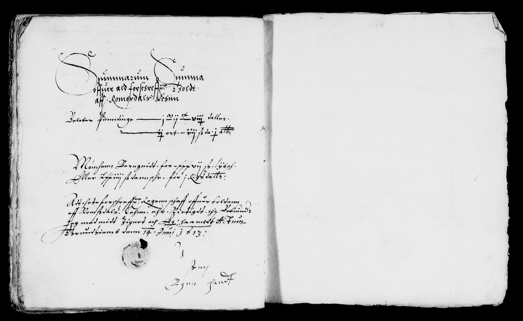 Rentekammeret inntil 1814, Reviderte regnskaper, Lensregnskaper, AV/RA-EA-5023/R/Rb/Rbw/L0010: Trondheim len, 1611-1613