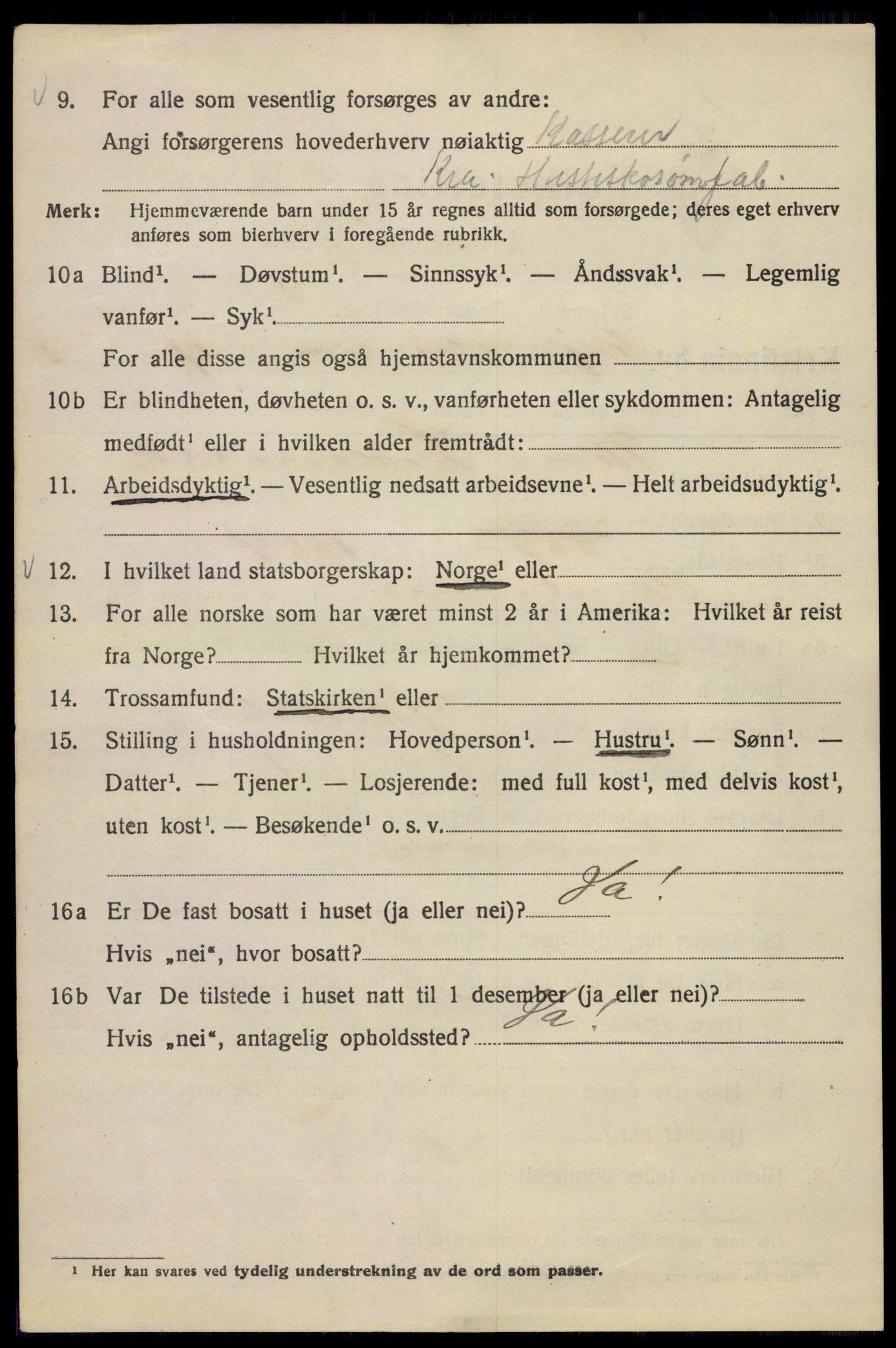 SAO, Folketelling 1920 for 0301 Kristiania kjøpstad, 1920, s. 371498