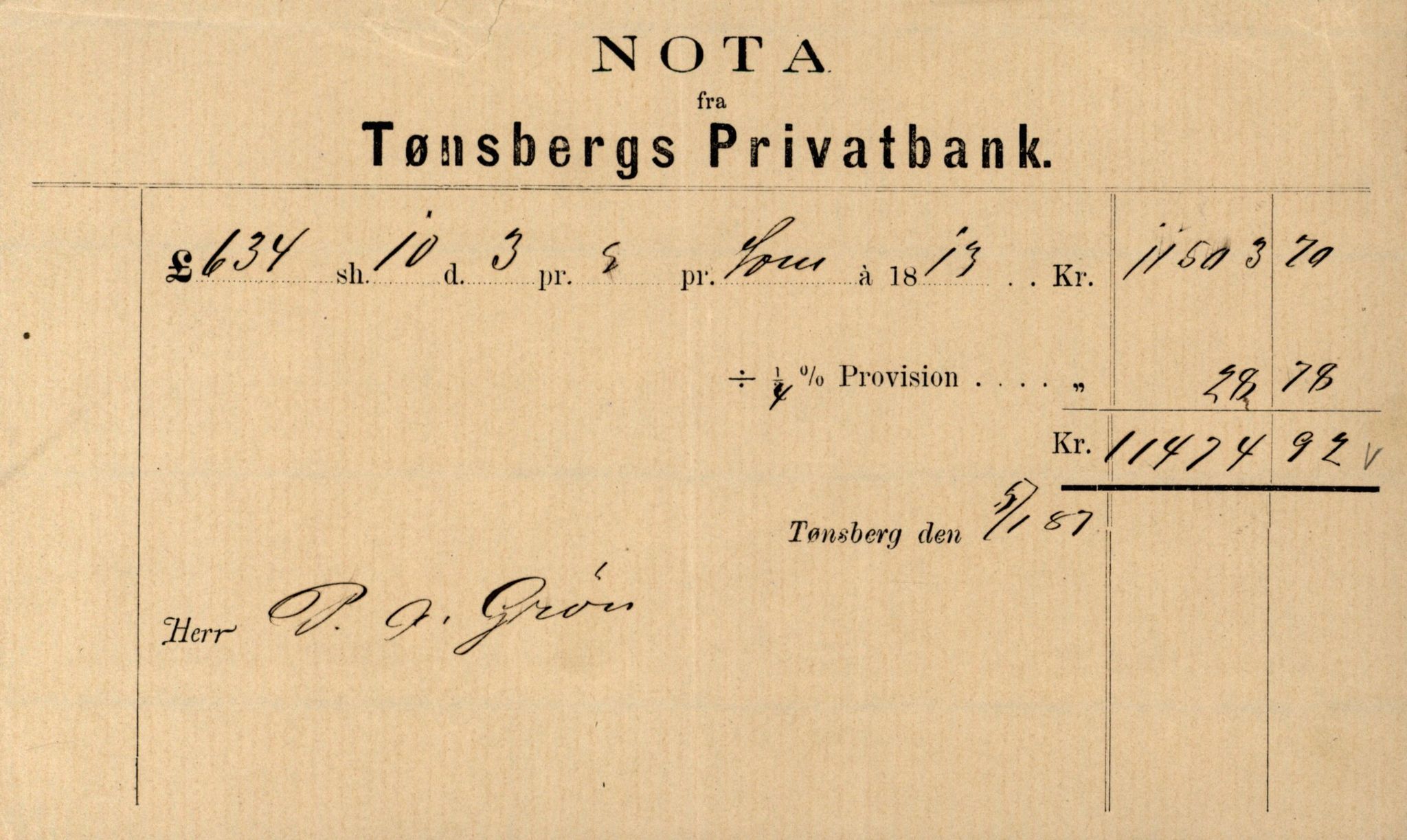 Pa 63 - Østlandske skibsassuranceforening, VEMU/A-1079/G/Ga/L0019/0009: Havaridokumenter / Føyenland, Glengairn, Granfos, Seagull, 1886, s. 38