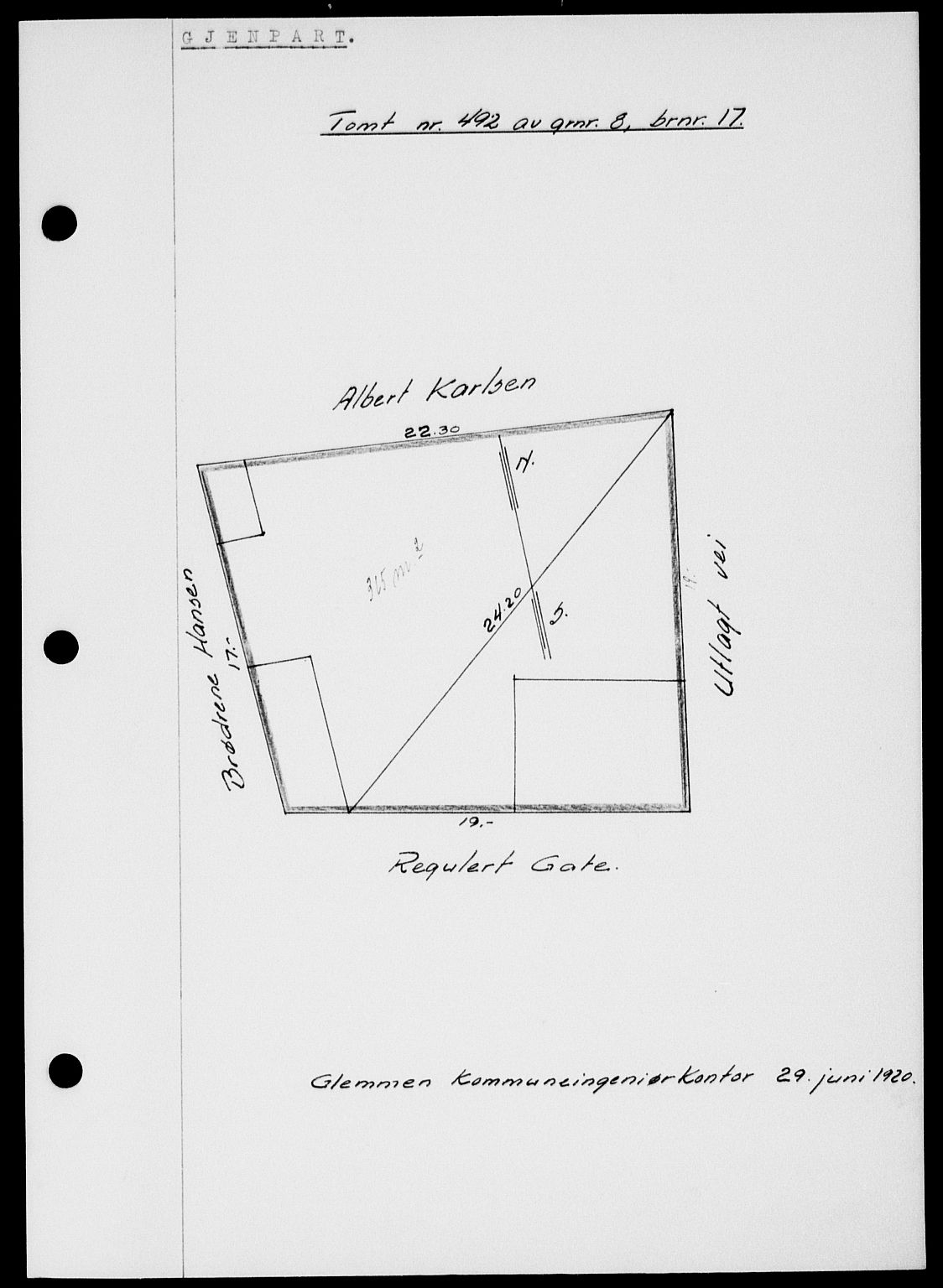 Onsøy sorenskriveri, AV/SAO-A-10474/G/Ga/Gab/L0016: Pantebok nr. II A-16, 1946-1946, Dagboknr: 1814/1946