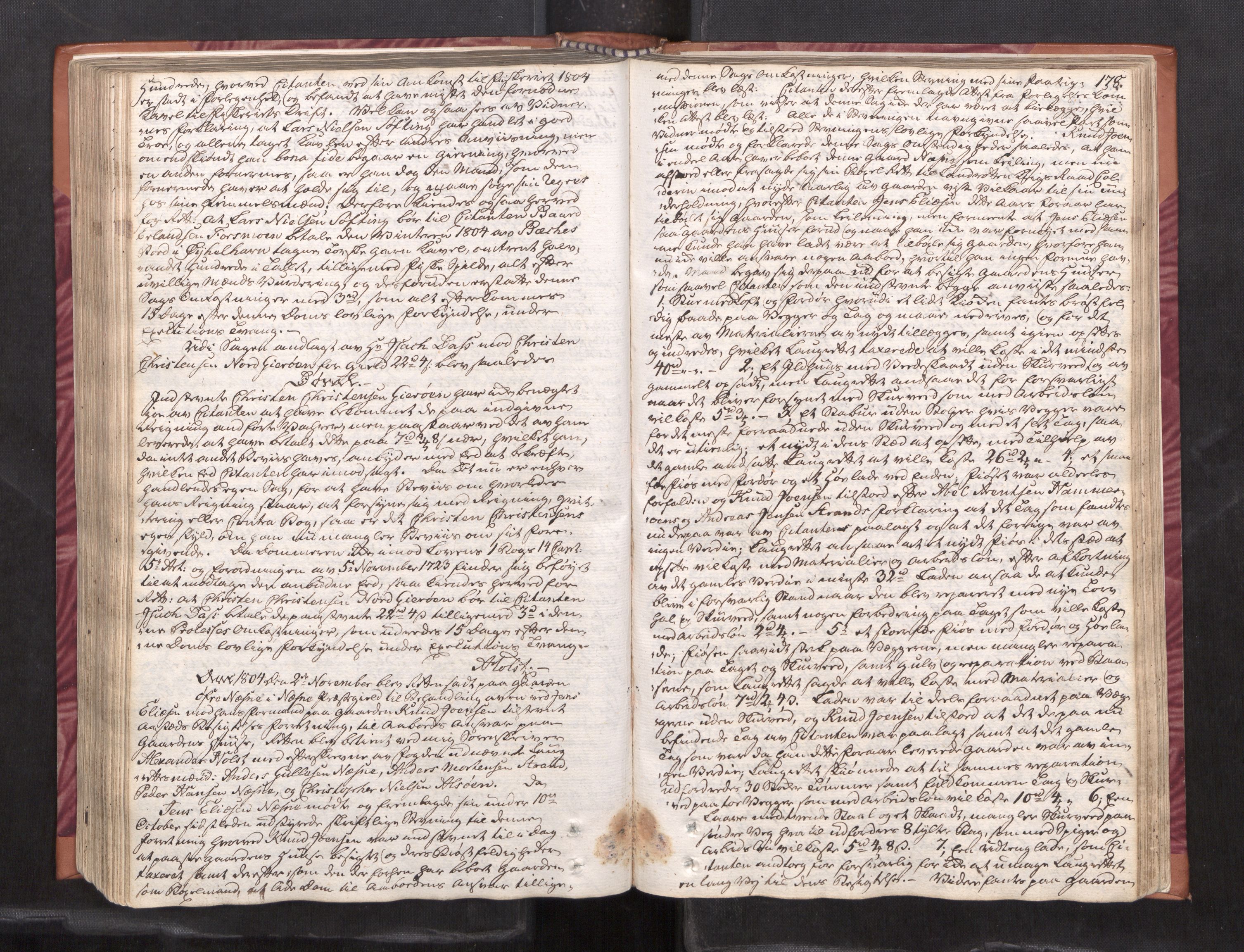 Helgeland sorenskriveri, AV/SAT-A-0004/1/1A/L0036: Tingbok 26A, 1801-1806, s. 177b-178a