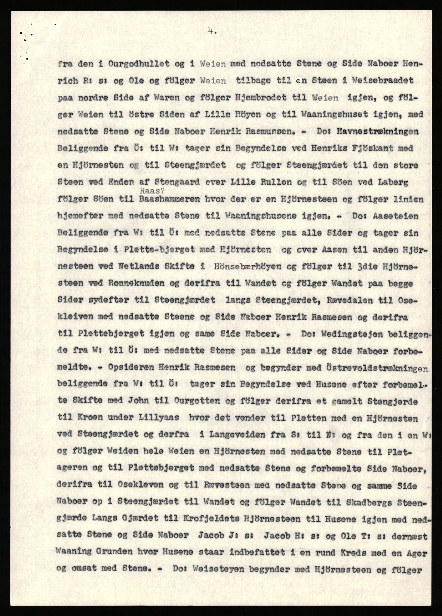 Statsarkivet i Stavanger, SAST/A-101971/03/Y/Yj/L0035: Avskrifter sortert etter gårdsnavn: Helleland - Hersdal, 1750-1930, s. 142