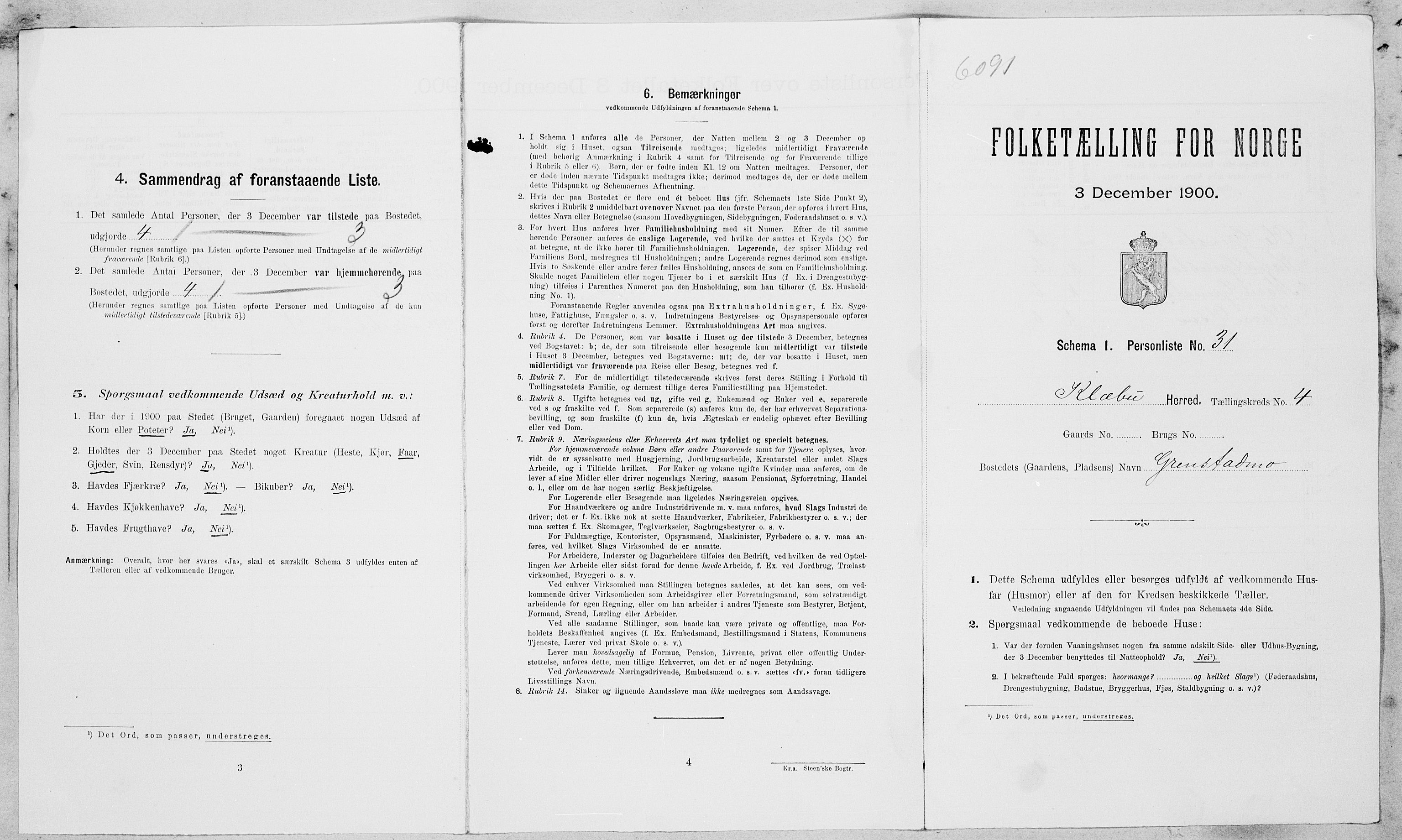 SAT, Folketelling 1900 for 1662 Klæbu herred, 1900, s. 240