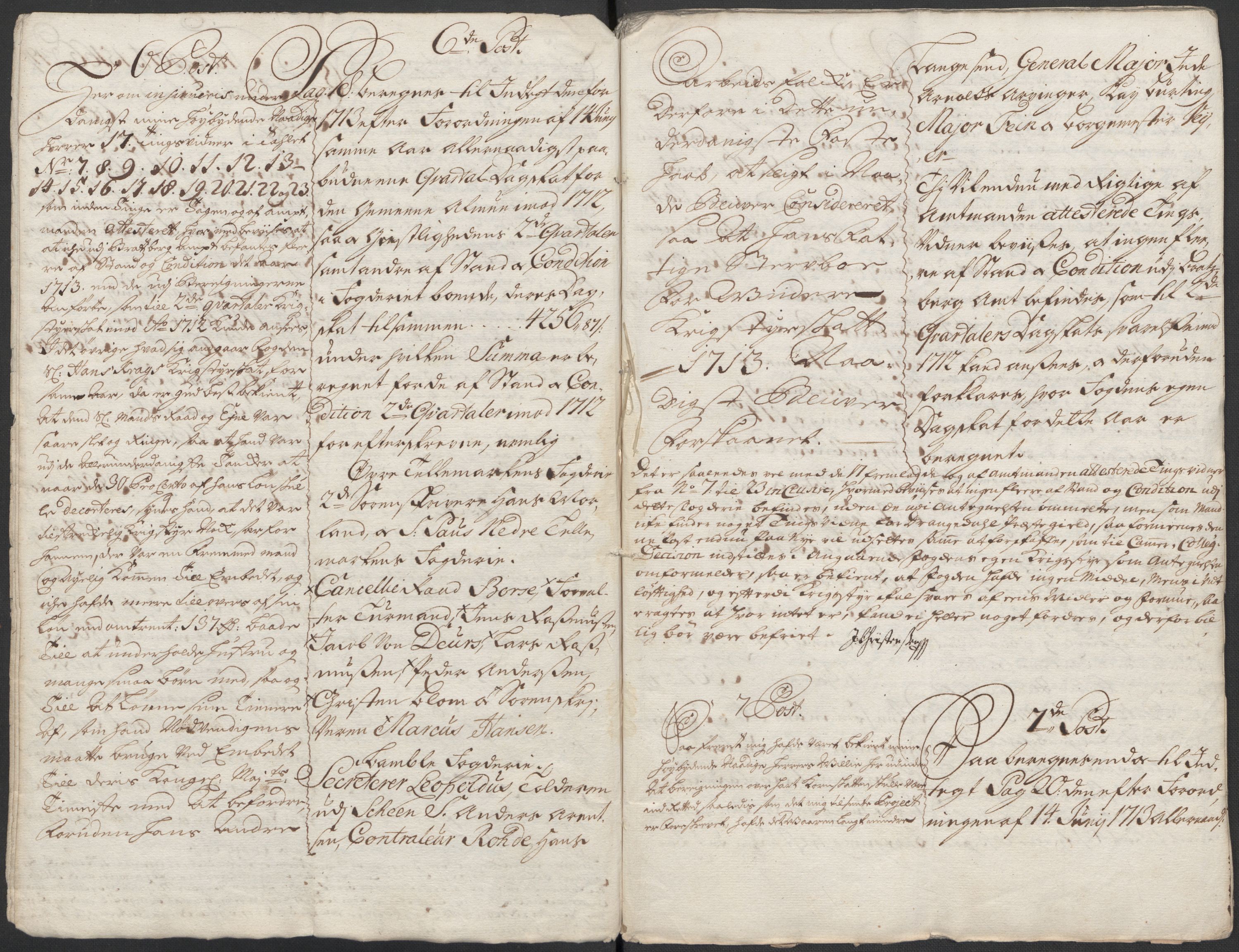 Rentekammeret inntil 1814, Reviderte regnskaper, Fogderegnskap, AV/RA-EA-4092/R36/L2125: Fogderegnskap Øvre og Nedre Telemark og Bamble, 1713, s. 343