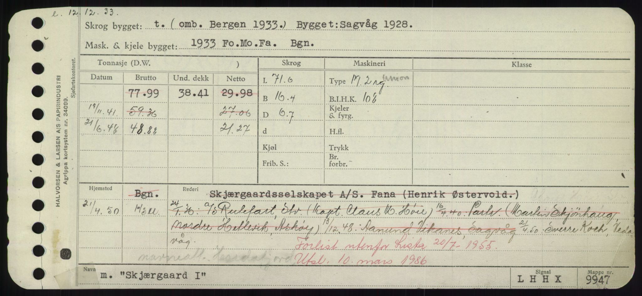 Sjøfartsdirektoratet med forløpere, Skipsmålingen, AV/RA-S-1627/H/Hd/L0034: Fartøy, Sk-Slå, s. 207