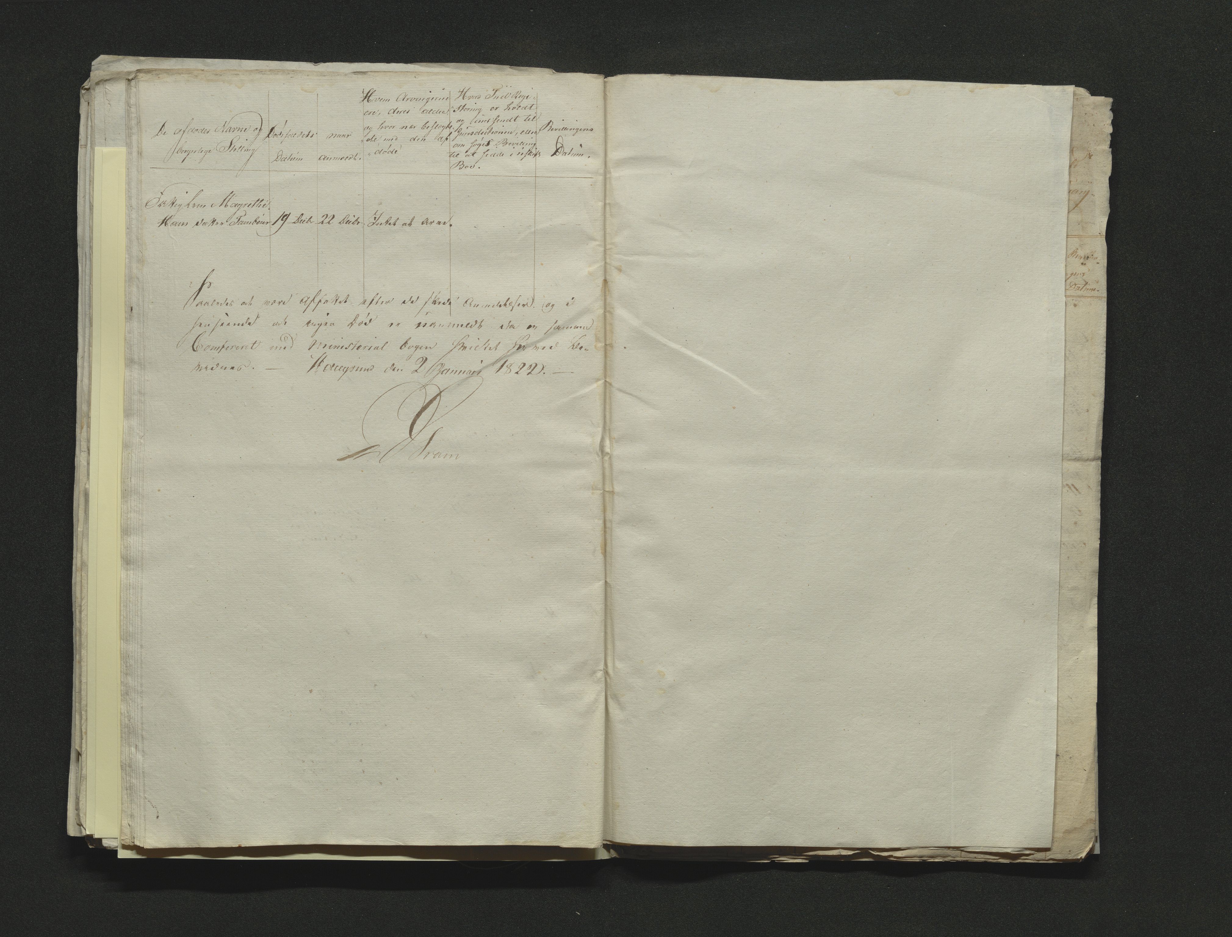 Eiker, Modum og Sigdal sorenskriveri, AV/SAKO-A-123/H/Ha/Hab/L0001: Dødsfallsmeldinger, 1812-1822, s. 273