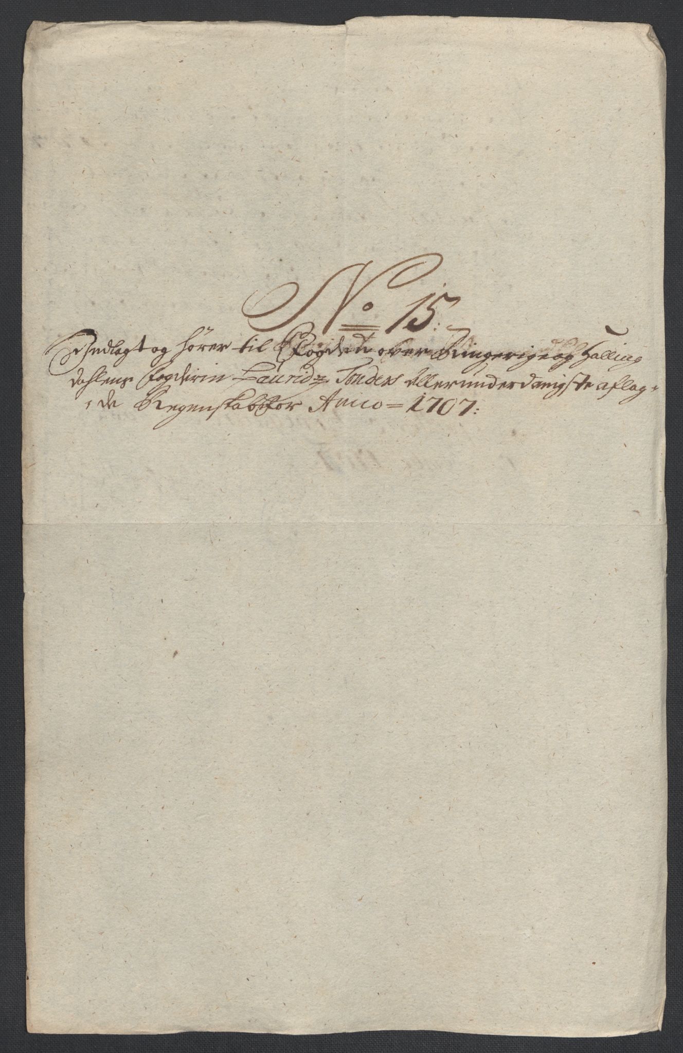 Rentekammeret inntil 1814, Reviderte regnskaper, Fogderegnskap, RA/EA-4092/R22/L1466: Fogderegnskap Ringerike, Hallingdal og Buskerud, 1707, s. 259