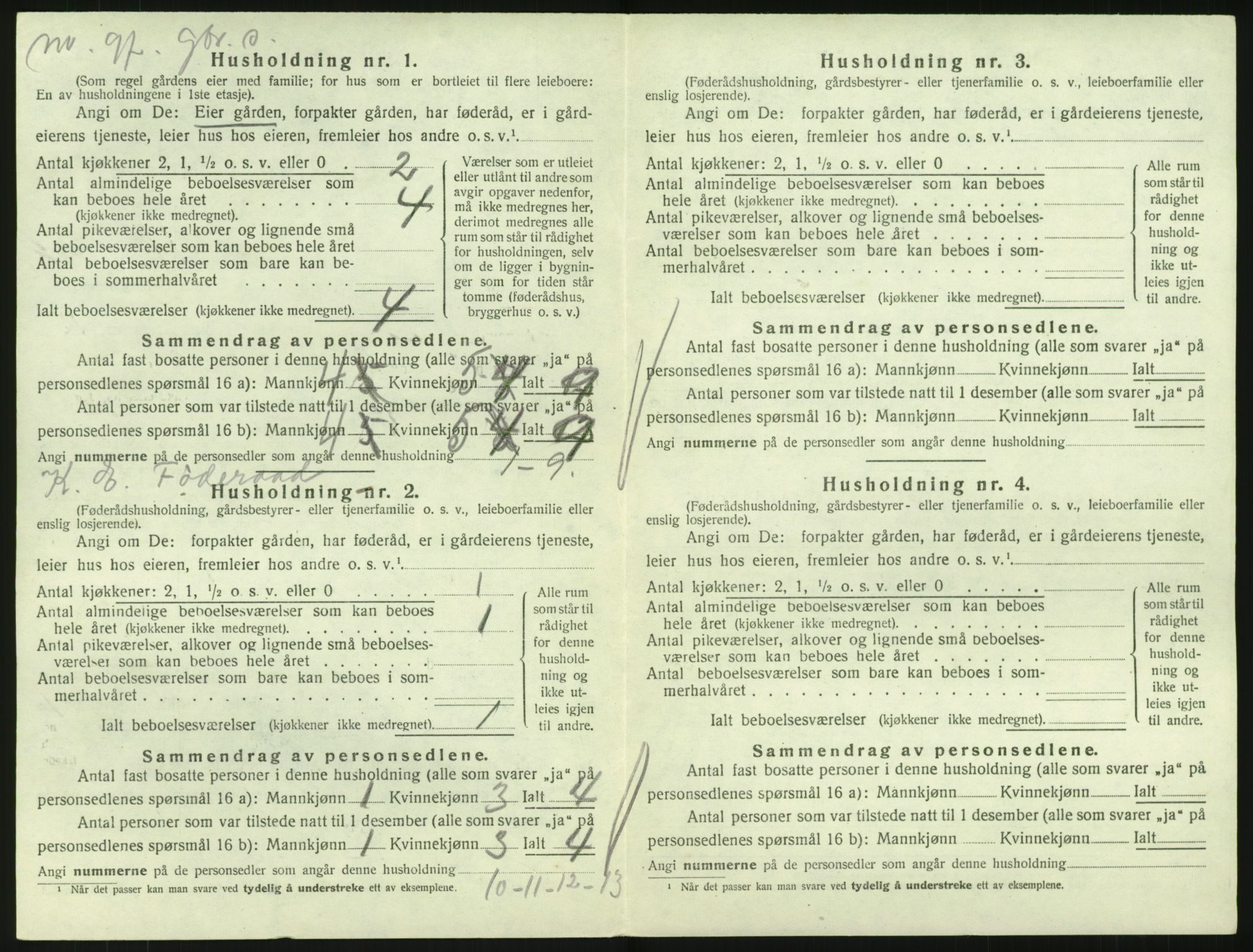 SAKO, Folketelling 1920 for 0727 Hedrum herred, 1920, s. 1434