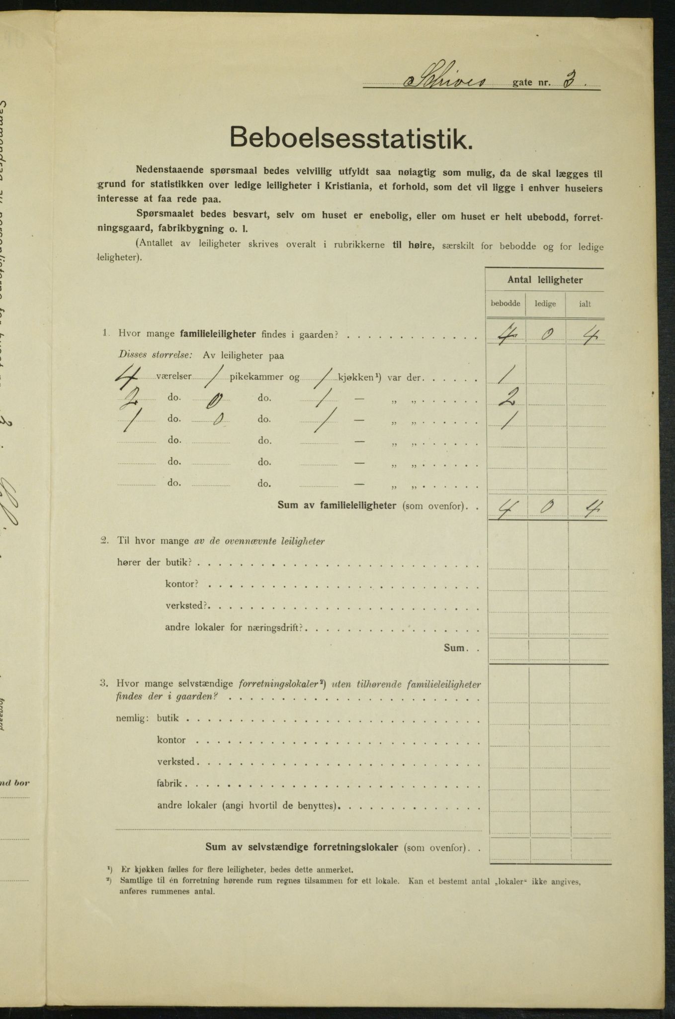 OBA, Kommunal folketelling 1.2.1915 for Kristiania, 1915, s. 89180