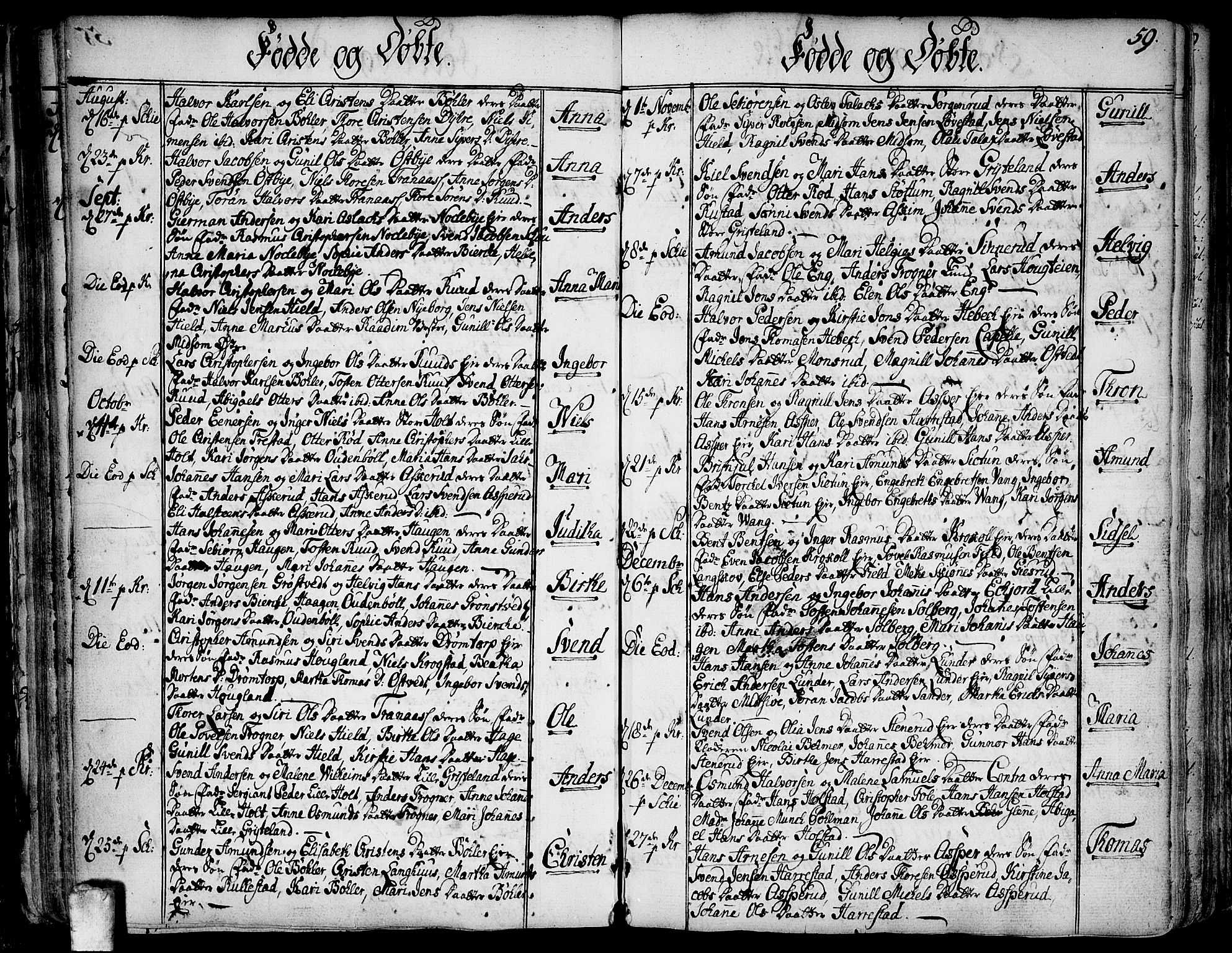 Kråkstad prestekontor Kirkebøker, SAO/A-10125a/F/Fa/L0001: Ministerialbok nr. I 1, 1736-1785, s. 59