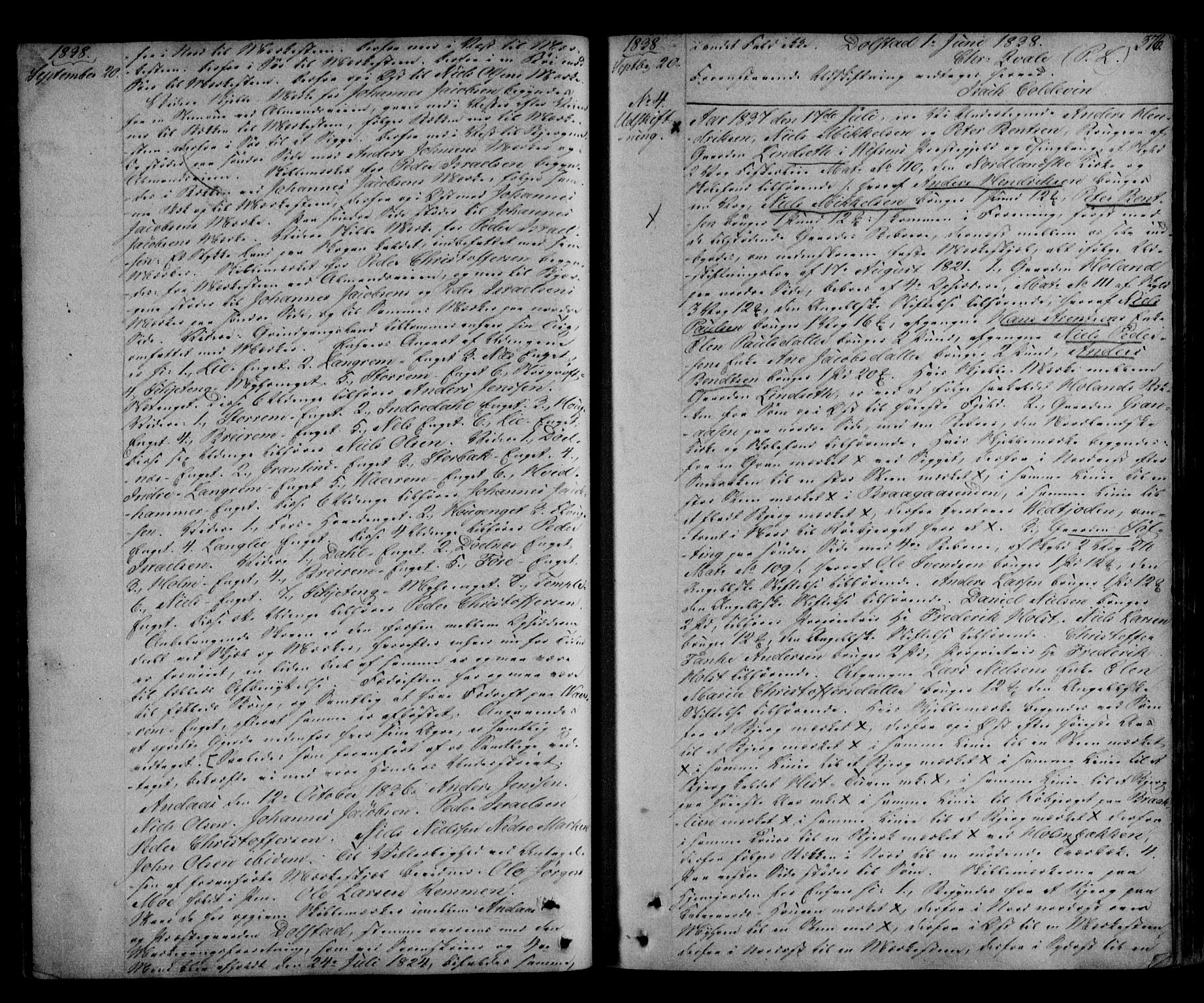 Helgeland sorenskriveri, SAT/A-0004/2/2C/L0009: Pantebok nr. 8, 1832-1840, s. 376