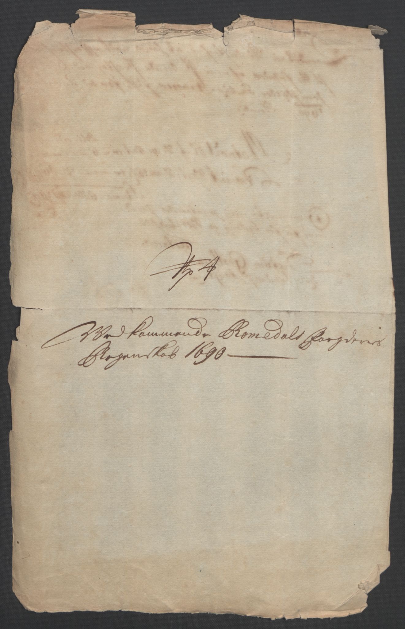 Rentekammeret inntil 1814, Reviderte regnskaper, Fogderegnskap, RA/EA-4092/R55/L3649: Fogderegnskap Romsdal, 1690-1691, s. 169