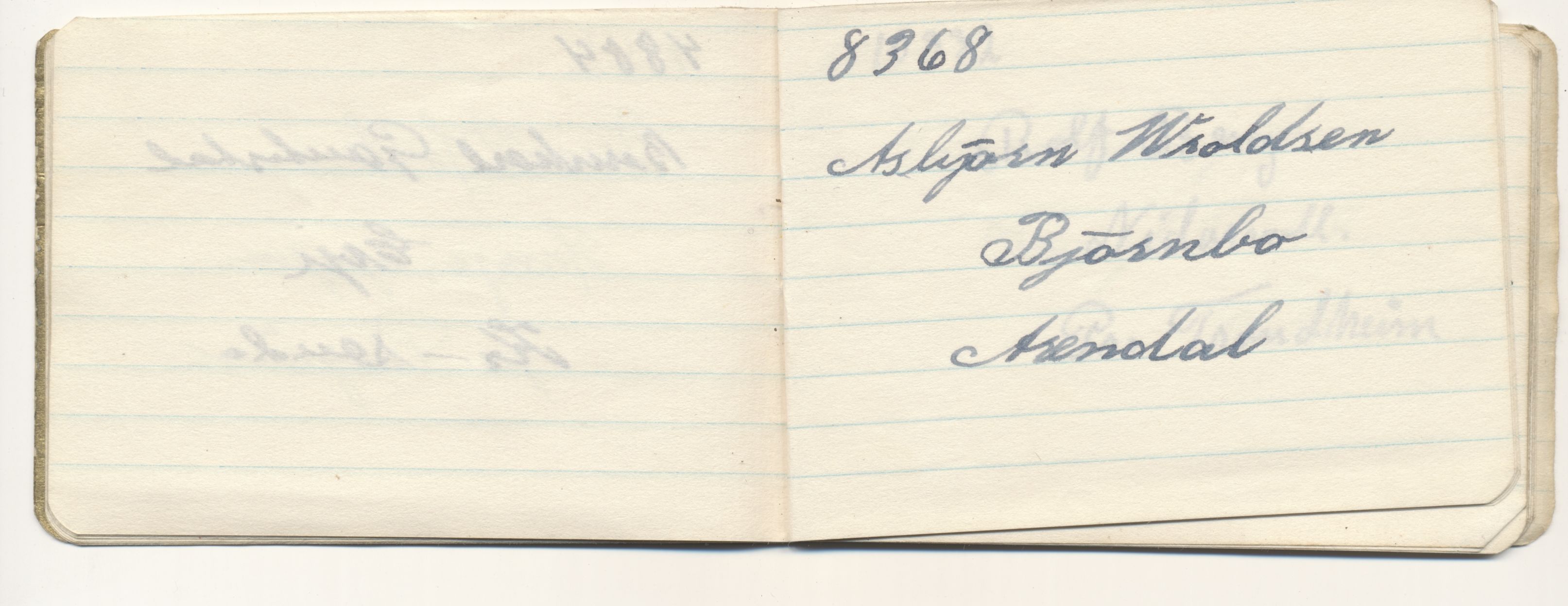 Falstadsenteret, dokumentsamling, FSM/A-001/F/L0494: Fredriksen, Ragna (f. 1922) og Gunnar (f. 1921), 1944-1945