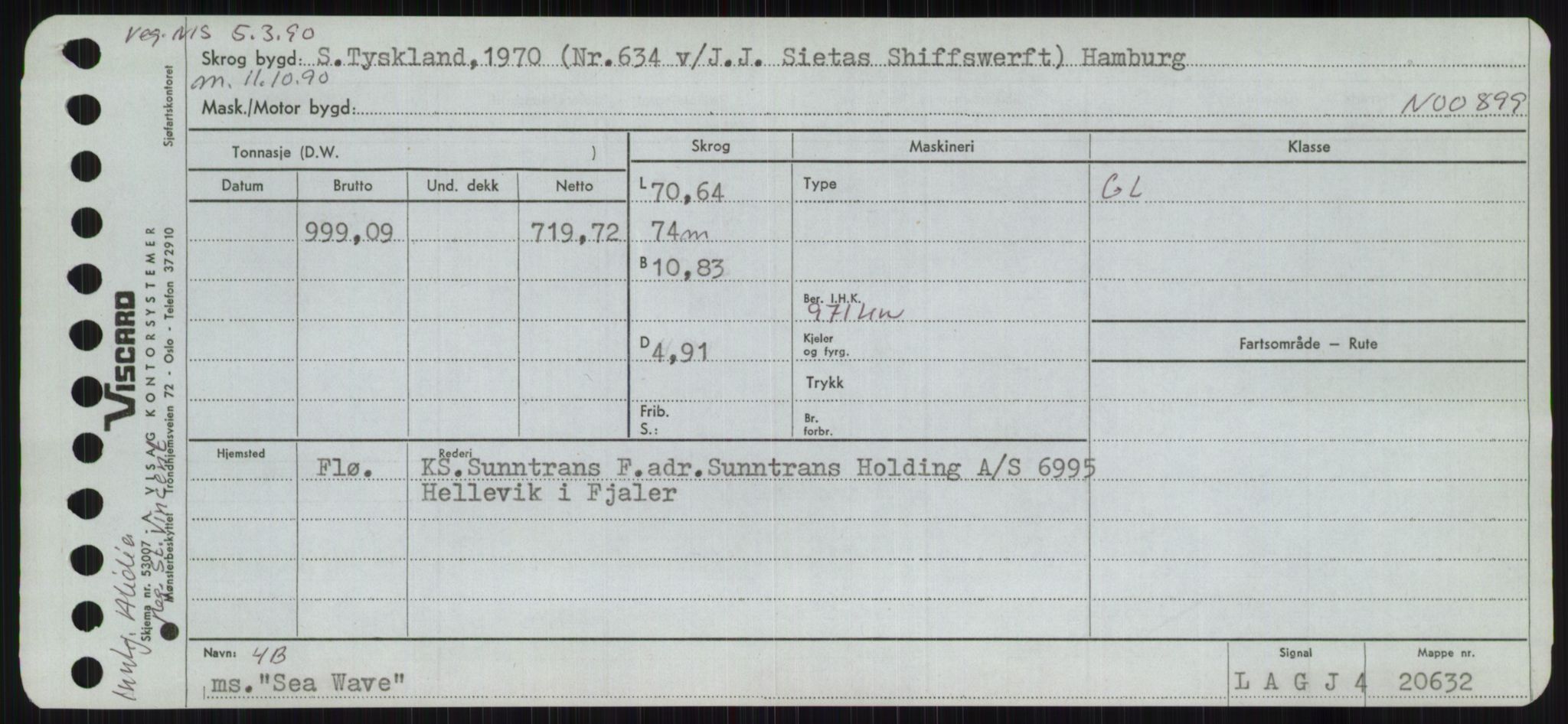 Sjøfartsdirektoratet med forløpere, Skipsmålingen, AV/RA-S-1627/H/Ha/L0005/0001: Fartøy, S-Sven / Fartøy, S-Skji, s. 229