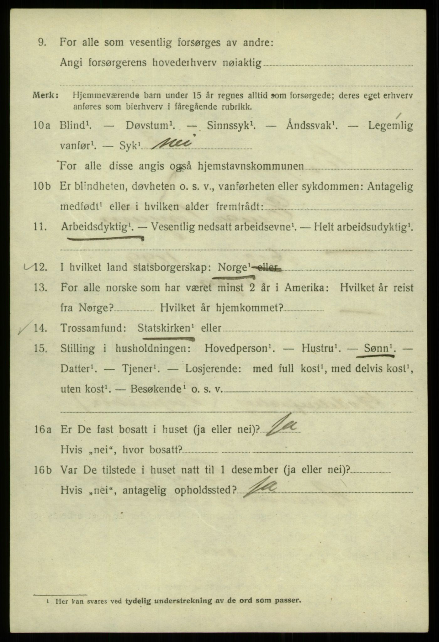 SAB, Folketelling 1920 for 1301 Bergen kjøpstad, 1920, s. 71310