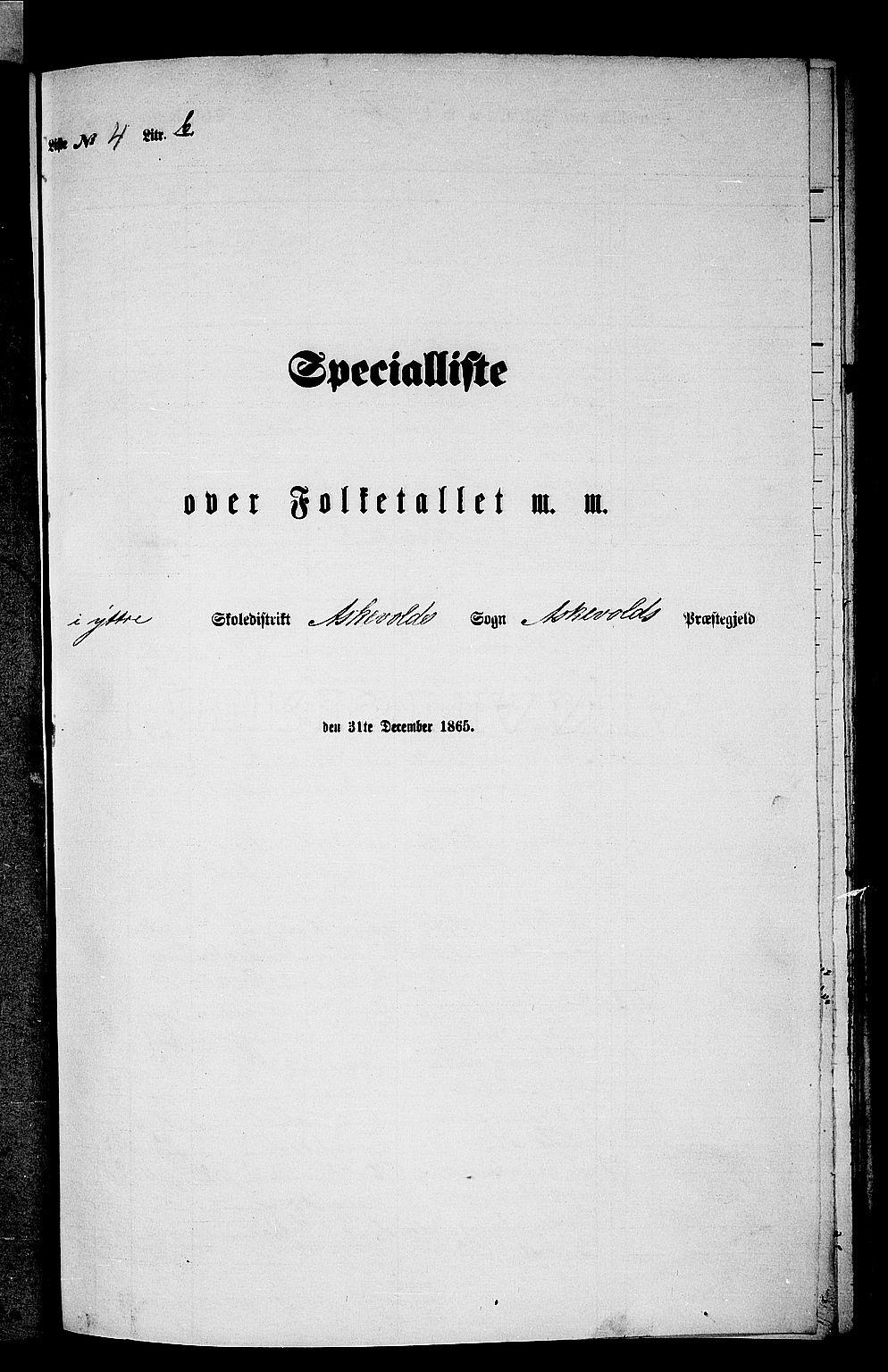 RA, Folketelling 1865 for 1428P Askvoll prestegjeld, 1865, s. 86