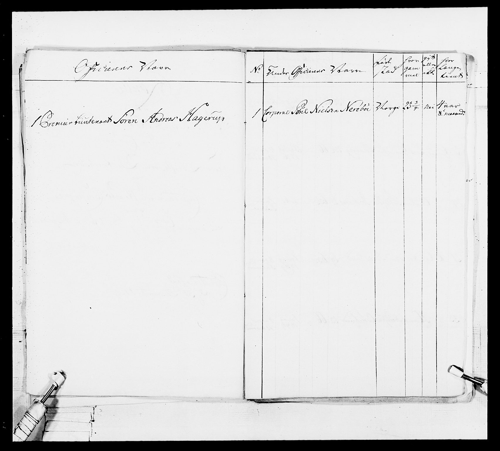 Generalitets- og kommissariatskollegiet, Det kongelige norske kommissariatskollegium, AV/RA-EA-5420/E/Eh/L0101: 1. Vesterlenske nasjonale infanteriregiment, 1766-1777, s. 582