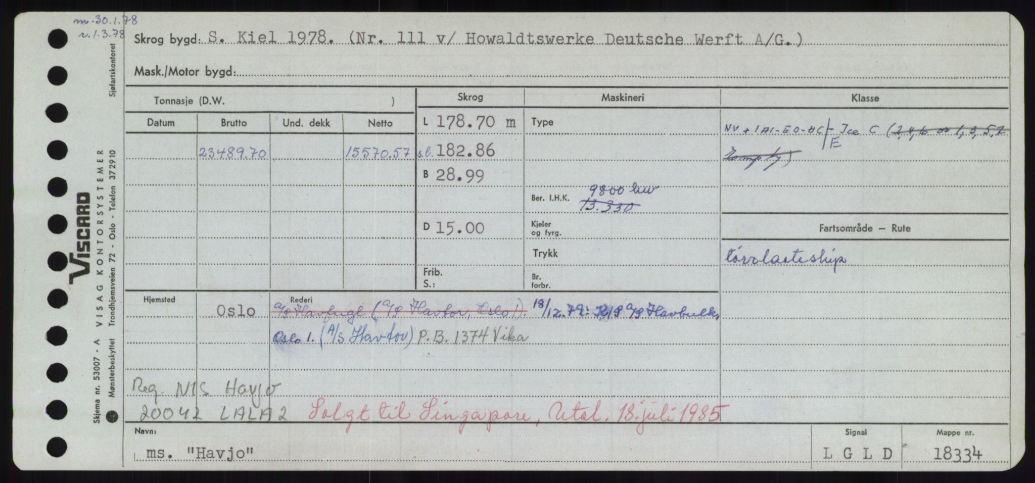 Sjøfartsdirektoratet med forløpere, Skipsmålingen, AV/RA-S-1627/H/Hd/L0014: Fartøy, H-Havl, s. 589