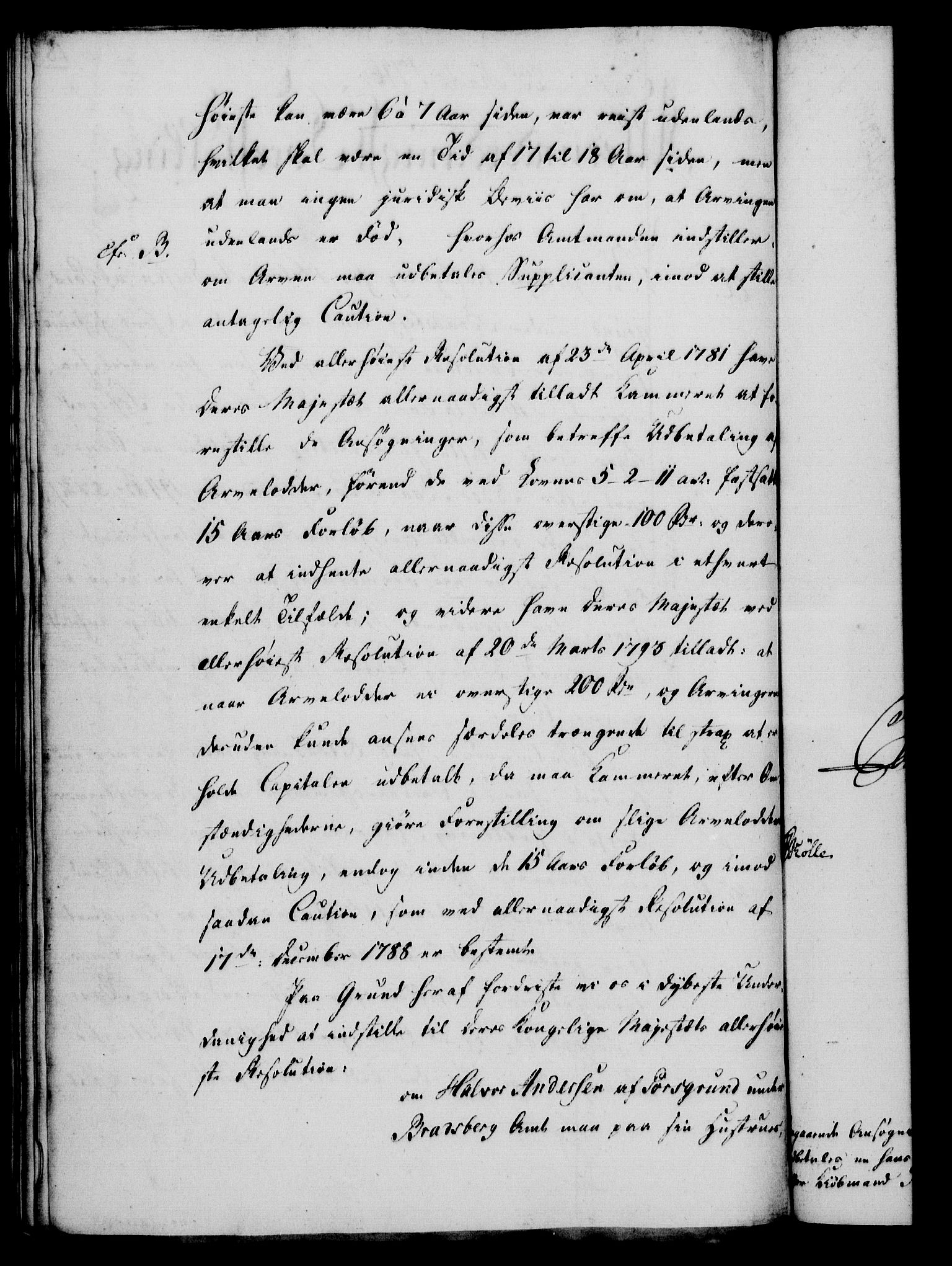 Rentekammeret, Kammerkanselliet, RA/EA-3111/G/Gf/Gfa/L0078: Norsk relasjons- og resolusjonsprotokoll (merket RK 52.78), 1796, s. 114