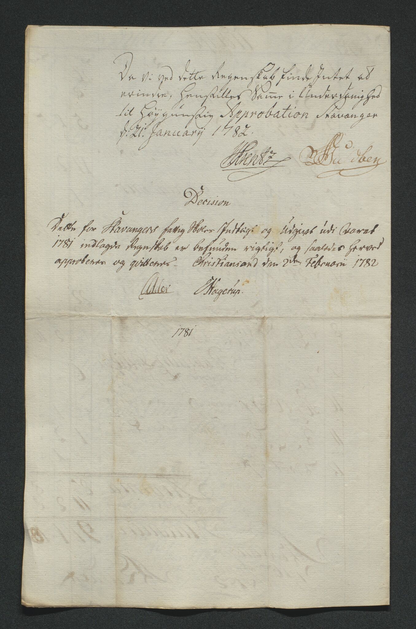 Biskopen i Kristiansand, AV/SAK-1113-0001/G/Gh/L0078: C 235 - Regnskap for Stavanger fattigskole, 1694-1822, s. 108