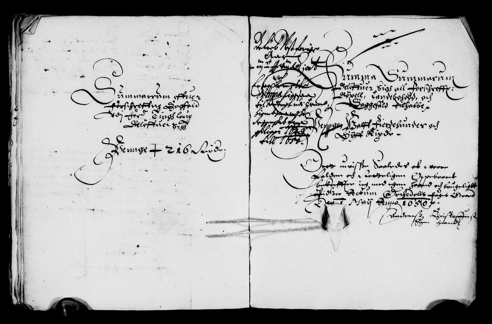 Rentekammeret inntil 1814, Reviderte regnskaper, Lensregnskaper, AV/RA-EA-5023/R/Rb/Rbw/L0095: Trondheim len, 1649-1650