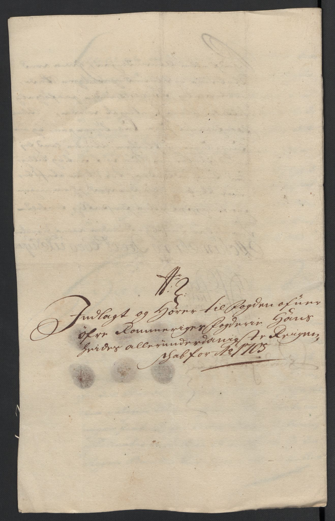 Rentekammeret inntil 1814, Reviderte regnskaper, Fogderegnskap, RA/EA-4092/R12/L0717: Fogderegnskap Øvre Romerike, 1704-1705, s. 264
