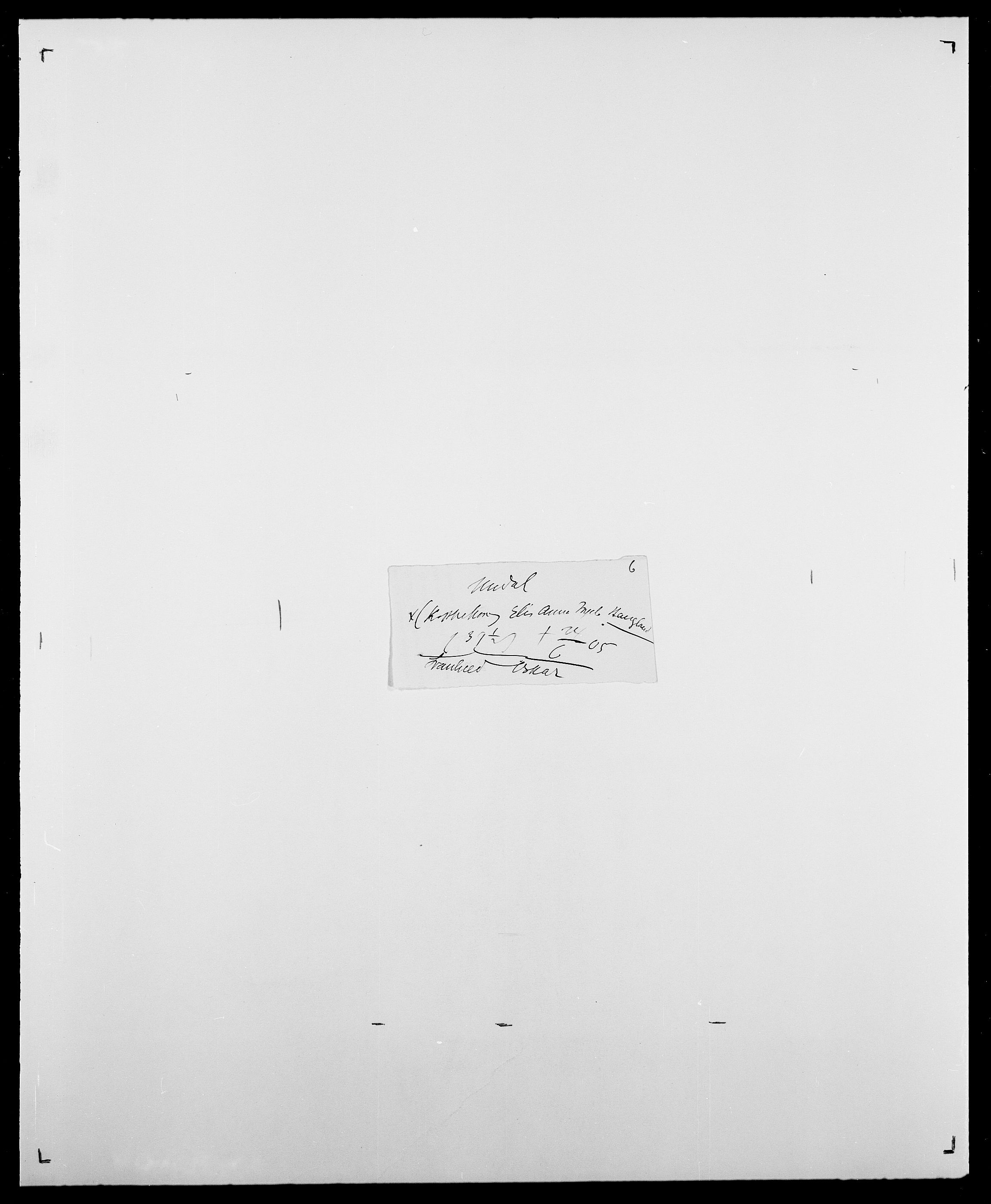Delgobe, Charles Antoine - samling, AV/SAO-PAO-0038/D/Da/L0039: Thorsen - Urup, s. 722